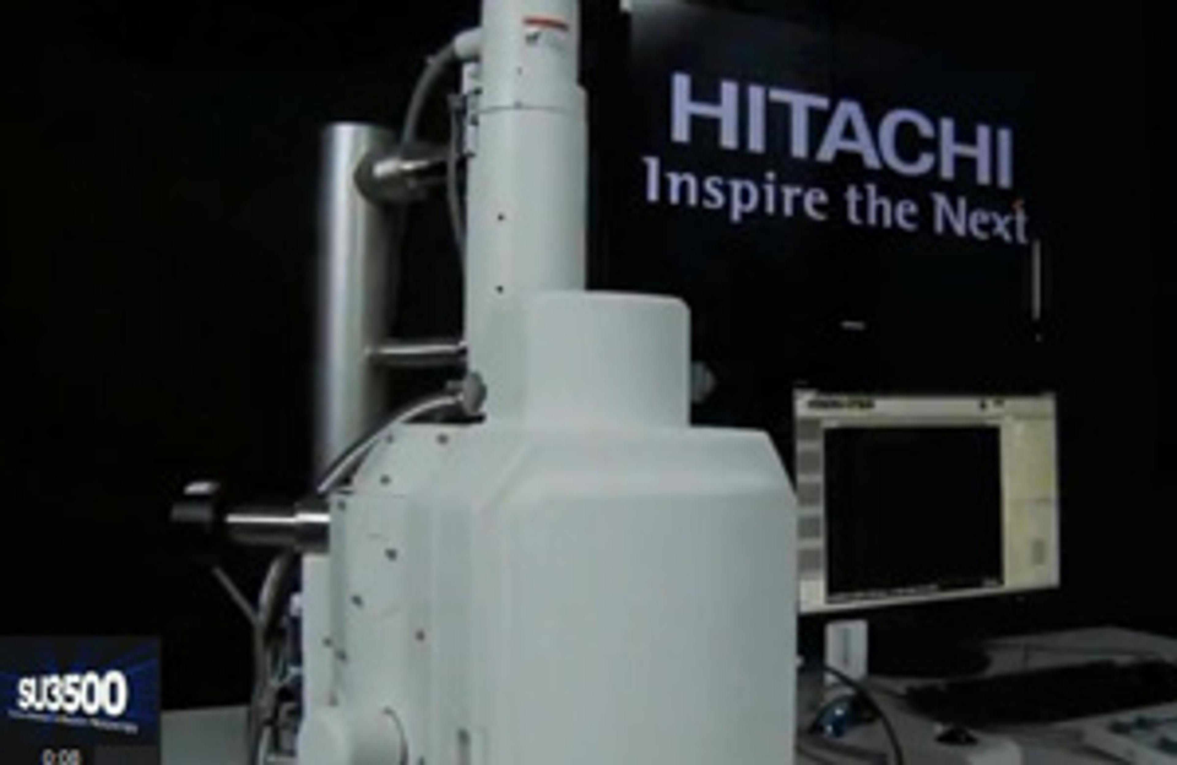 The New Hitachi SU3500 Premium Variable-Pressure SEM The New Hitachi SU3500 Premium Variable-Pressure SEM