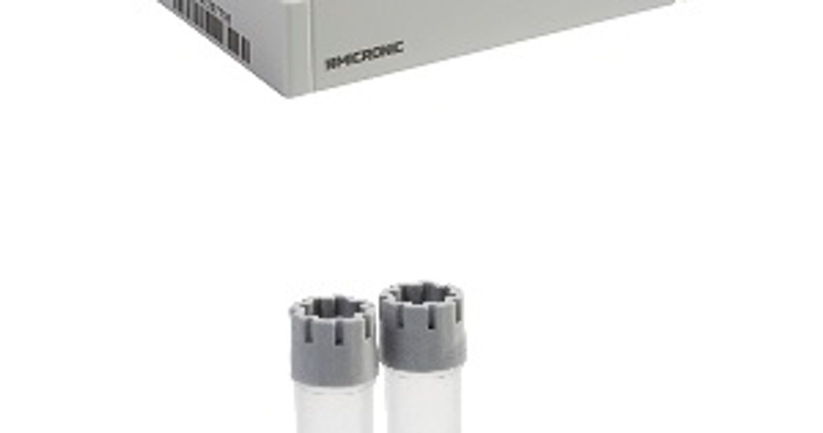 Storage Tubes with External Thread Ensure Sample Integrity