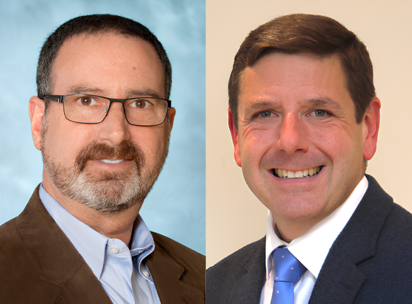 Ken Forman, IDBS (left) and Mark Buswell, former Vice President at GSK (right)