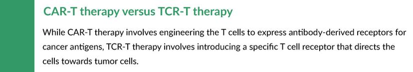 TCR-T-versus-CAR-T-therapy