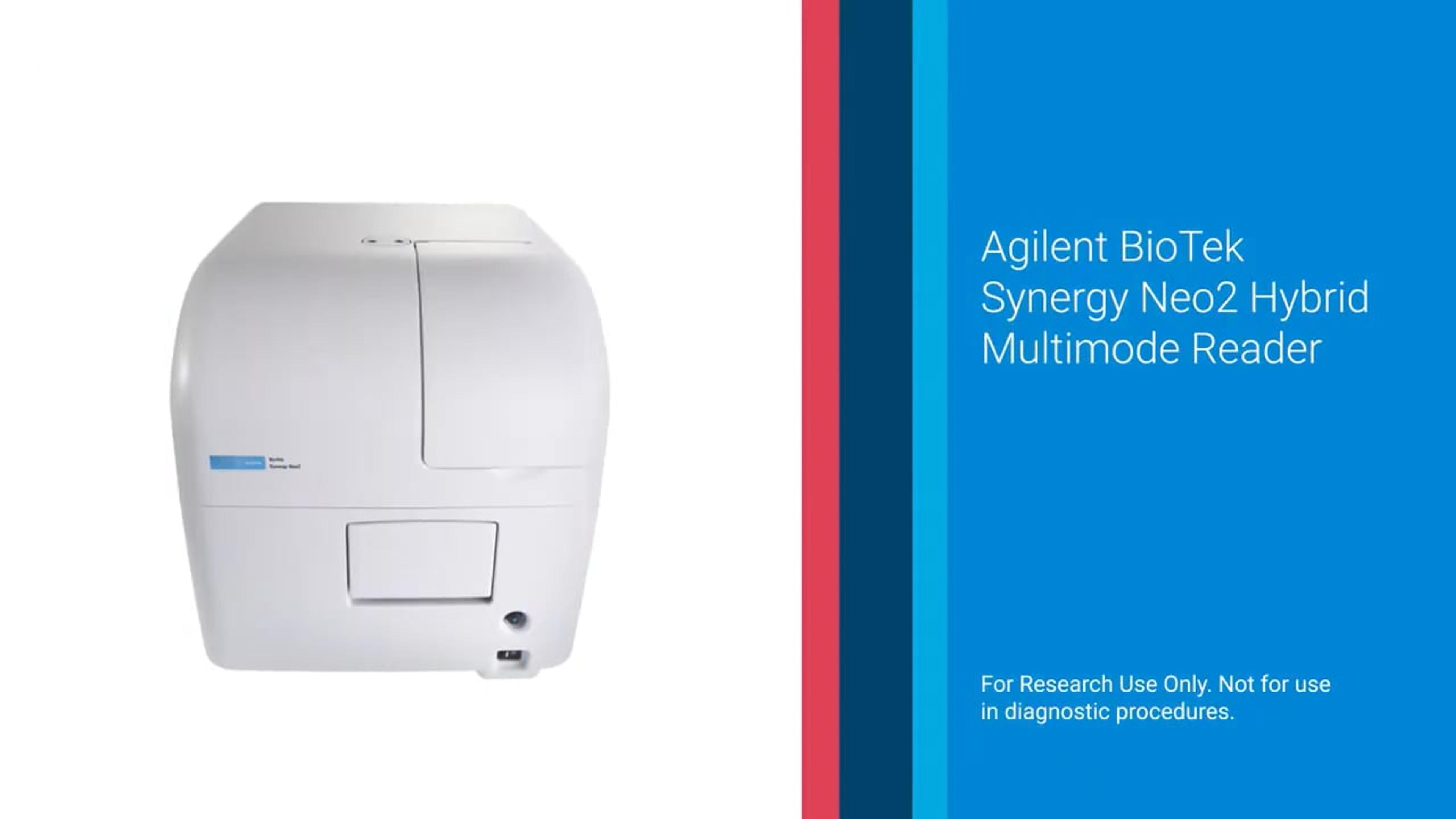 Discover the Agilent BioTek Synergy Neo2 Hybrid multimode reader for screening laboratories Discover the Agilent BioTek Synergy Neo2 Hybrid multimode reader for screening laboratories