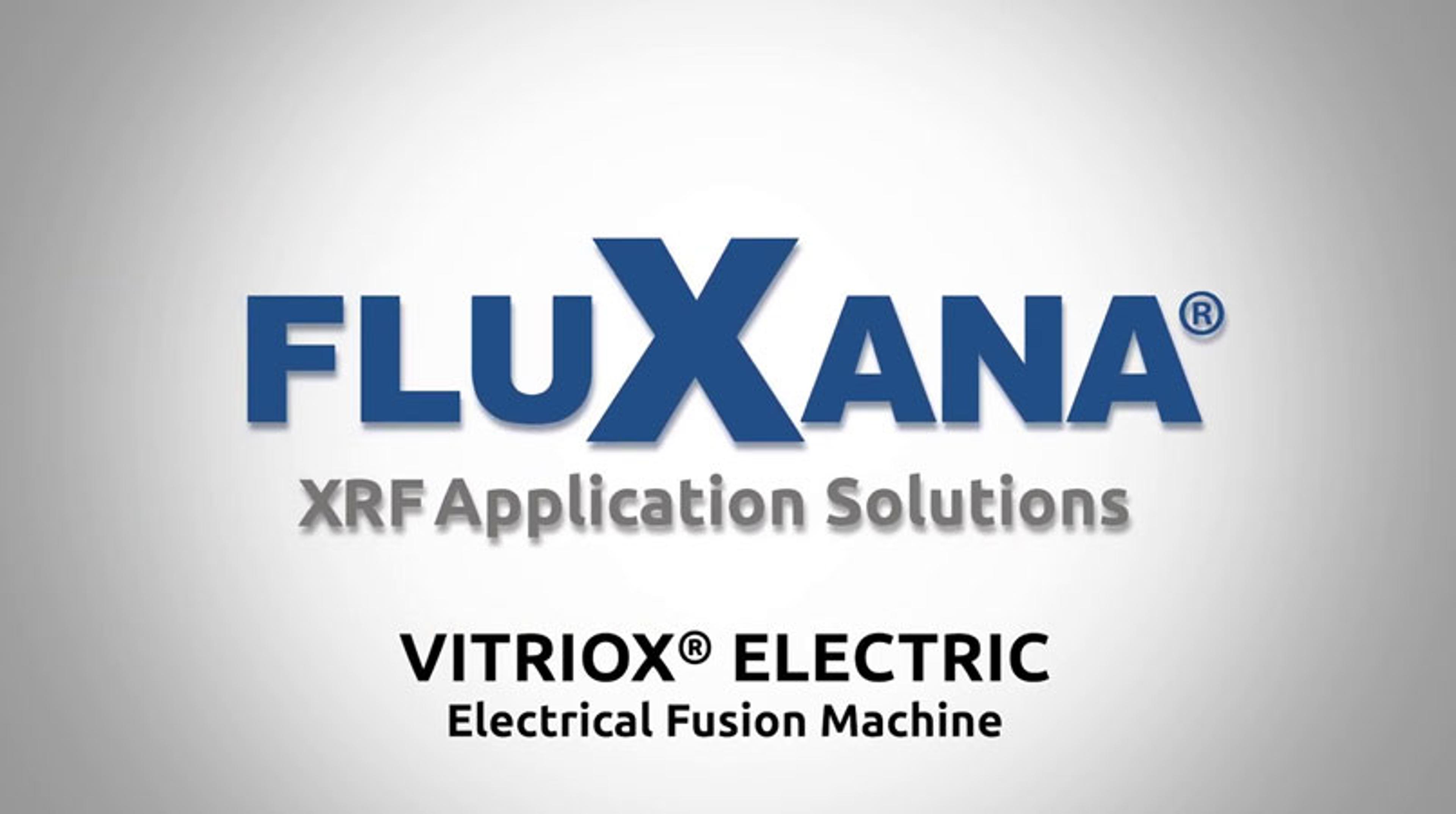 FluXana VITRIOX Electric Fusion Machine for X-ray Fluorescence Analysis FluXana VITRIOX Electric Fusion Machine for X-ray Fluorescence Analysis