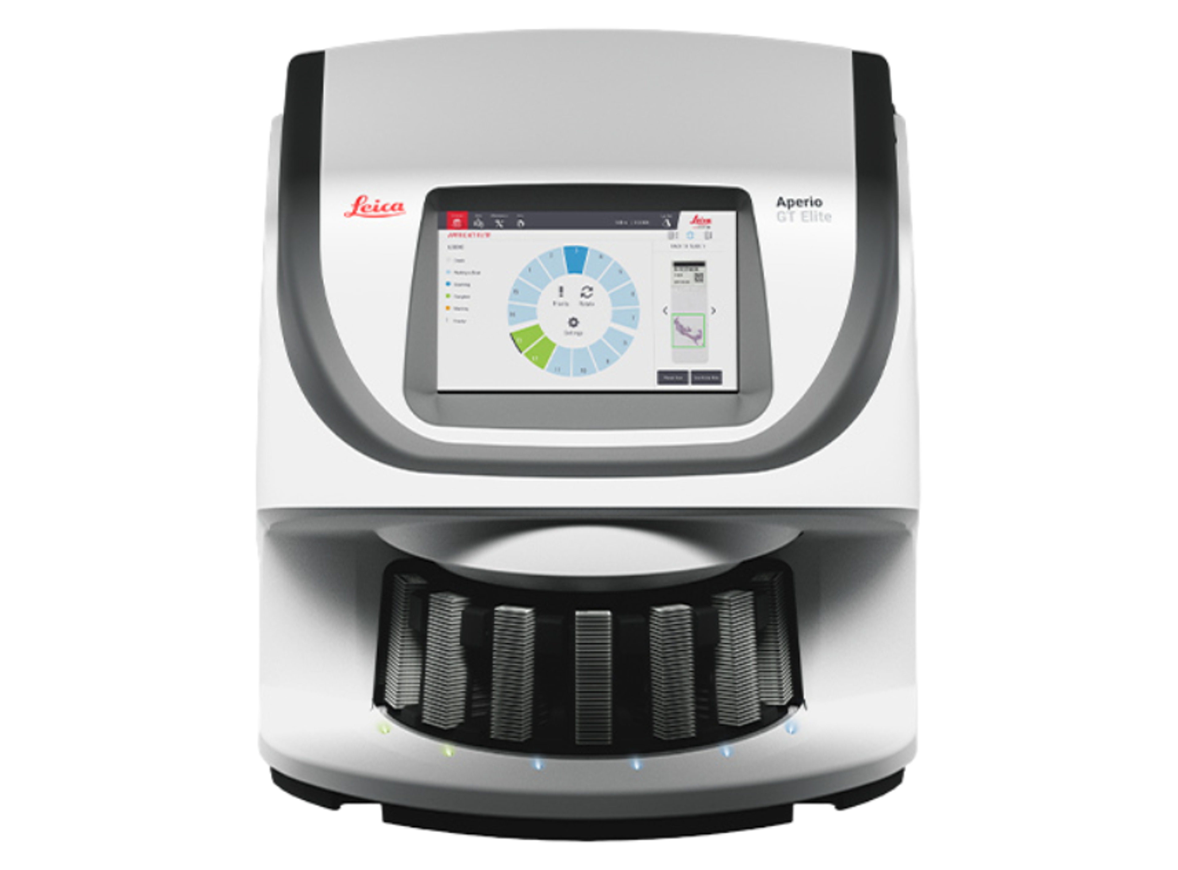 Digital pathology slide scanner for high-throughput workflows