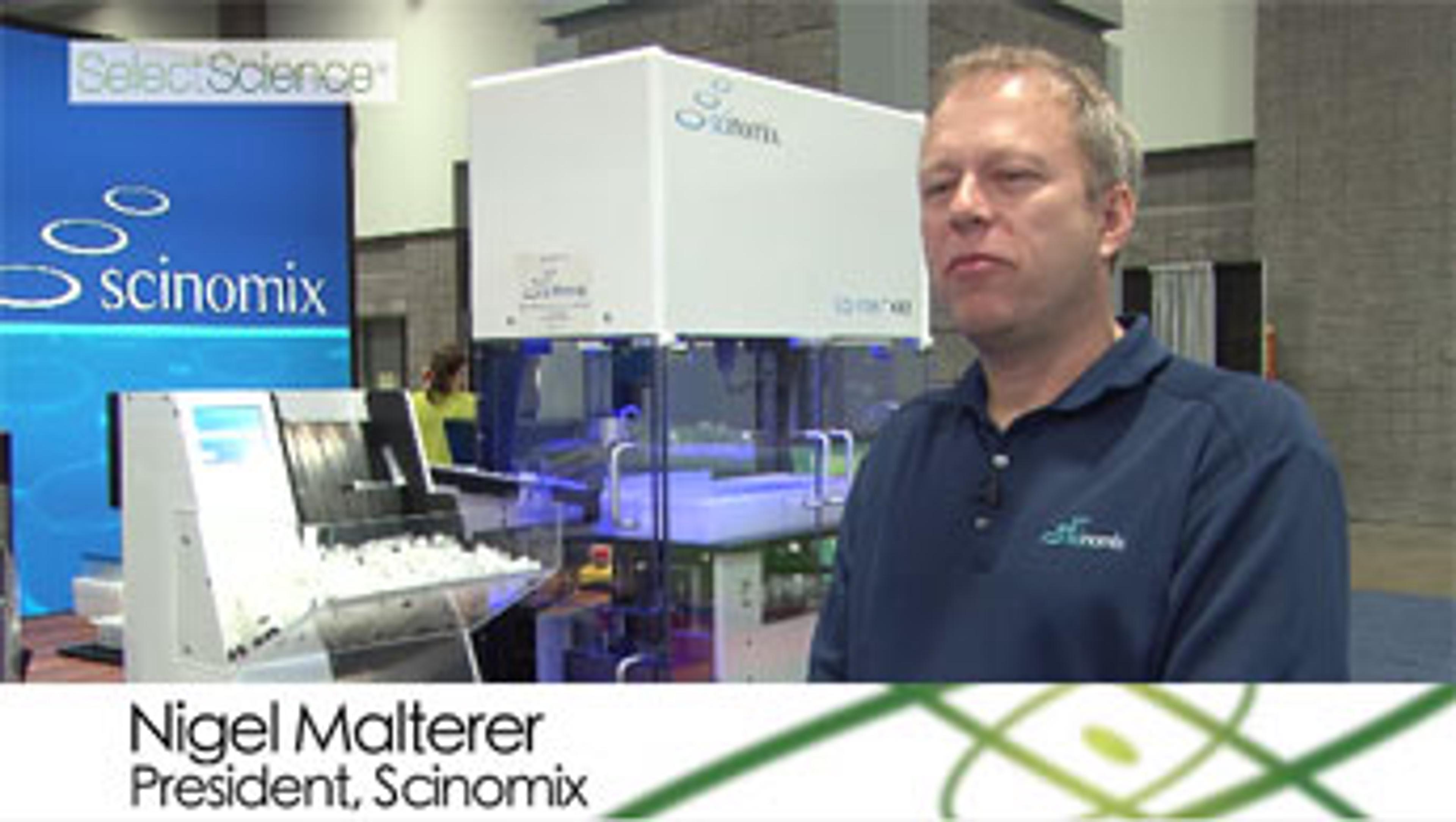 Introducing the Scinomix VXQ Bulk Tube Handler Introducing the Scinomix VXQ Bulk Tube Handler