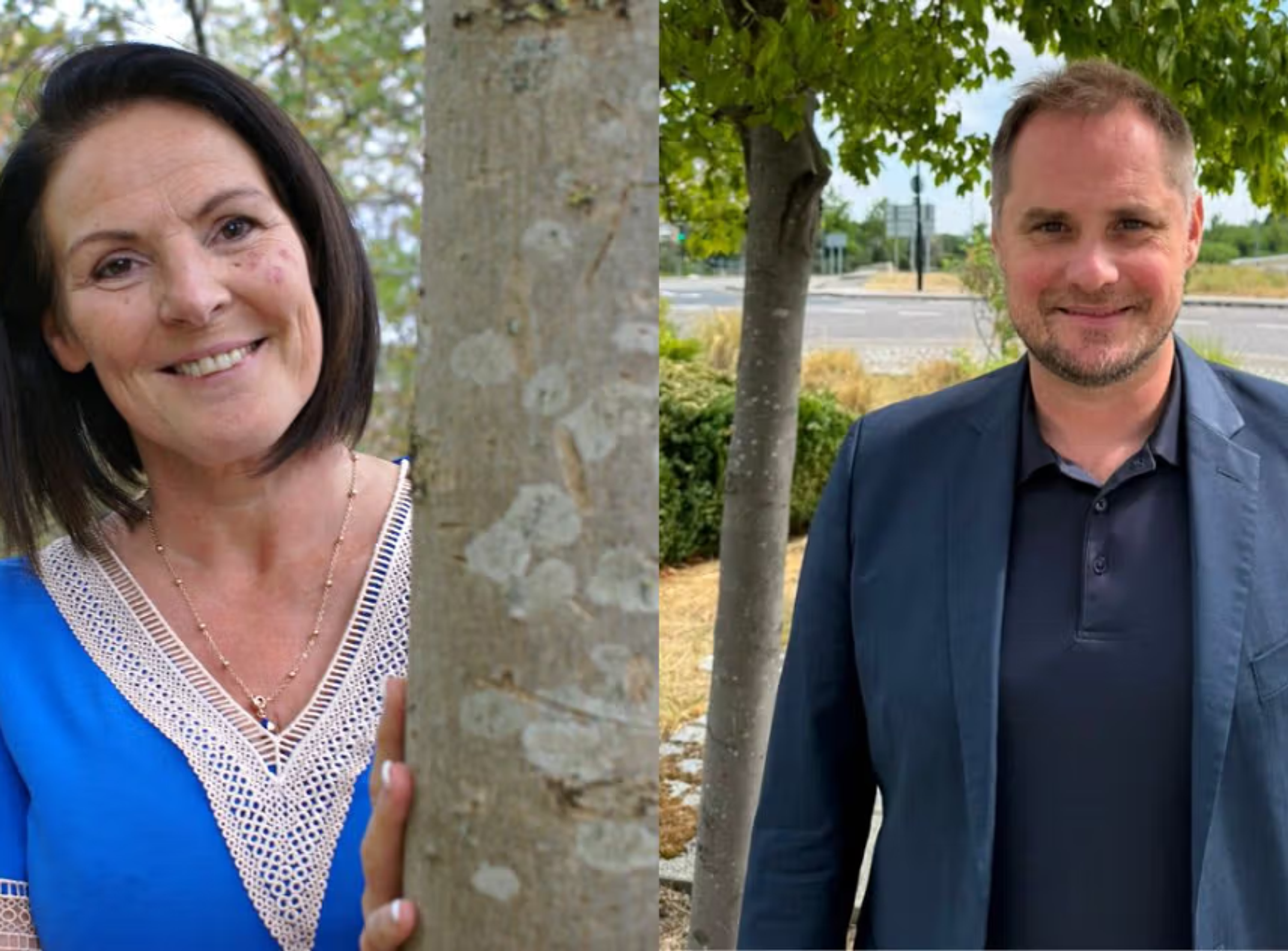 Dr. Peter Jagiello and Jessie Theuns, Neuro Marketing Managers EMEA, Fujirebio