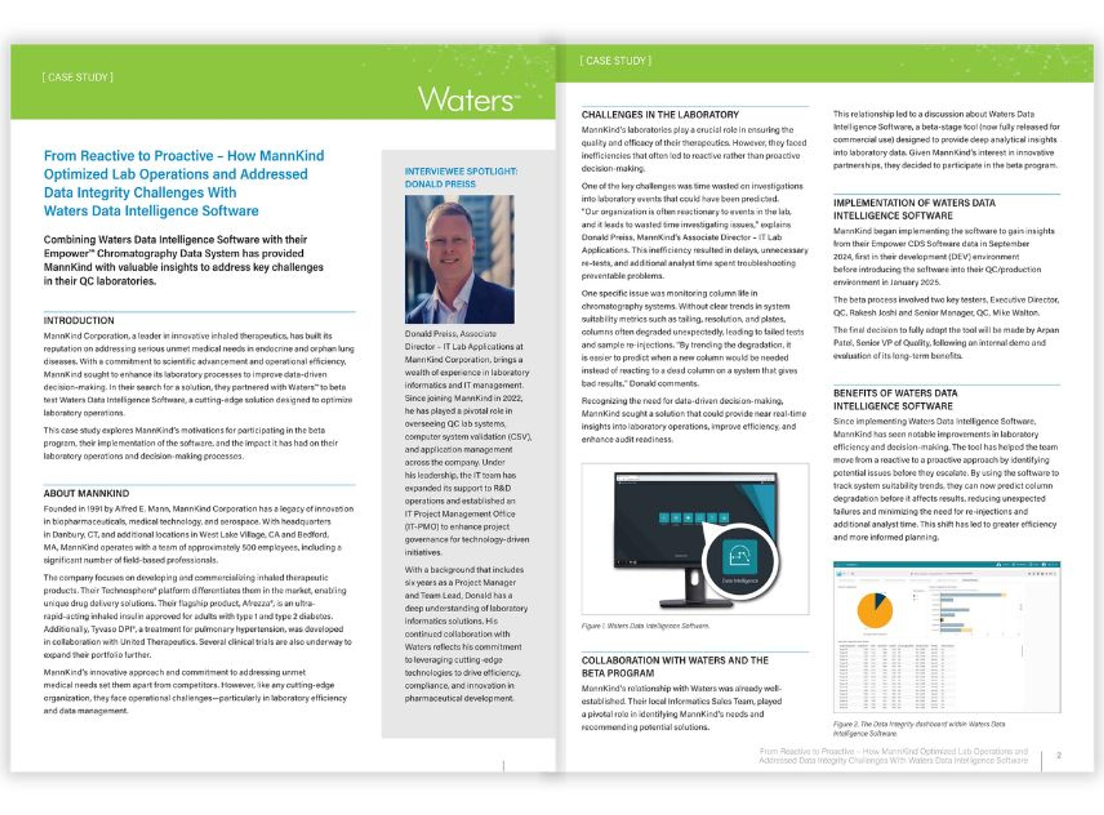 How MannKind improved laboratory efficiency with waters_connect Data Intelligence