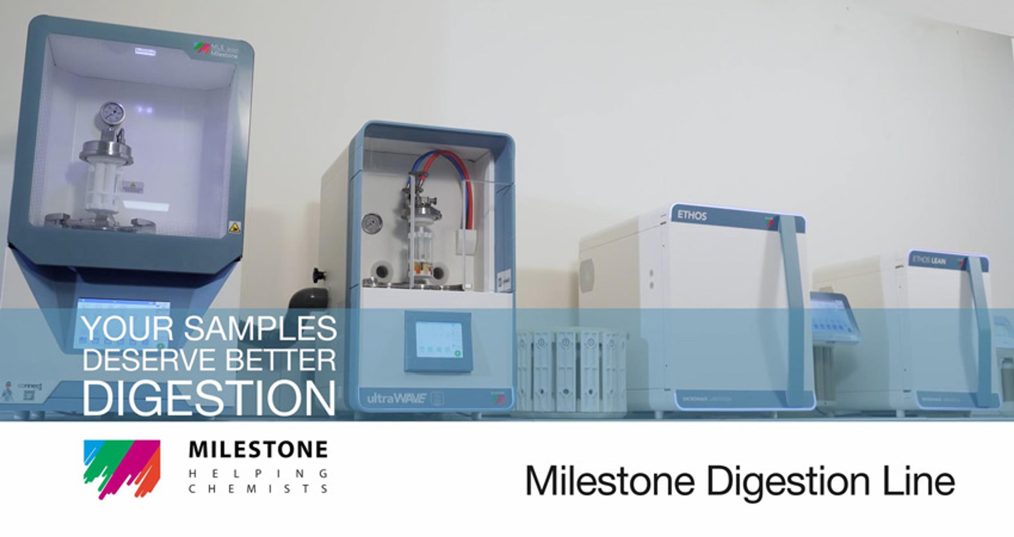 Milestone digestion line