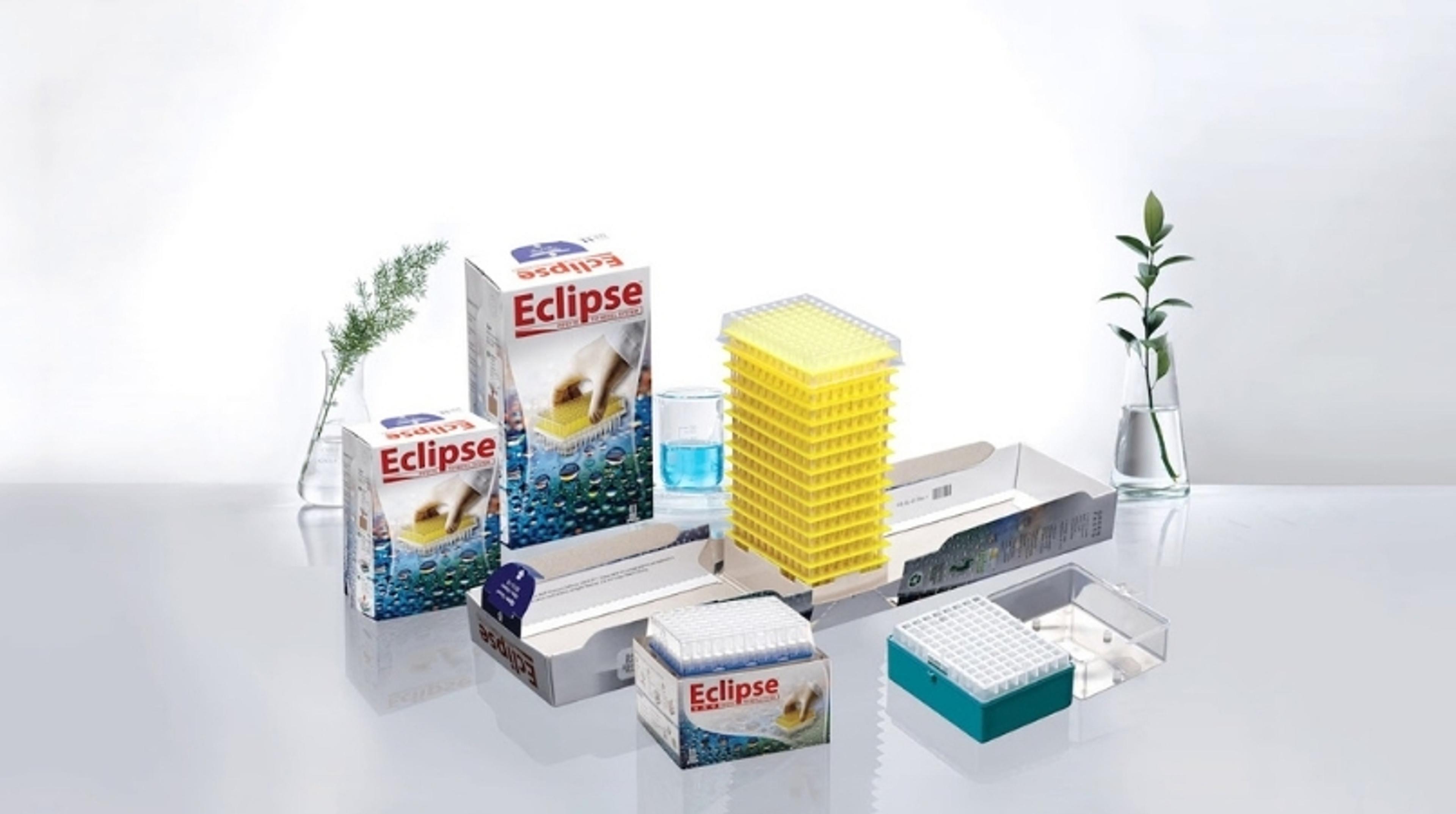 Eclipse™ Pipette Tip Rack Refill System Eclipse™ Pipette Tip Rack Refill System