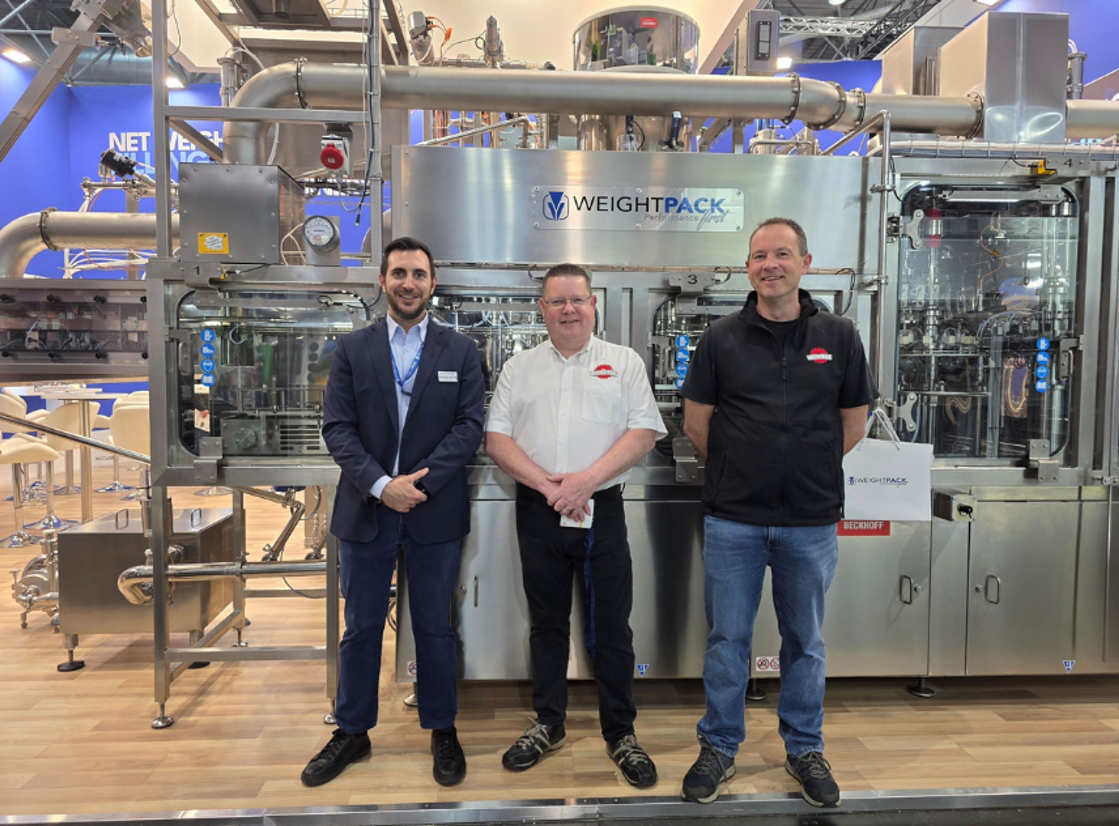 Automated net weight filling and capping equipment 