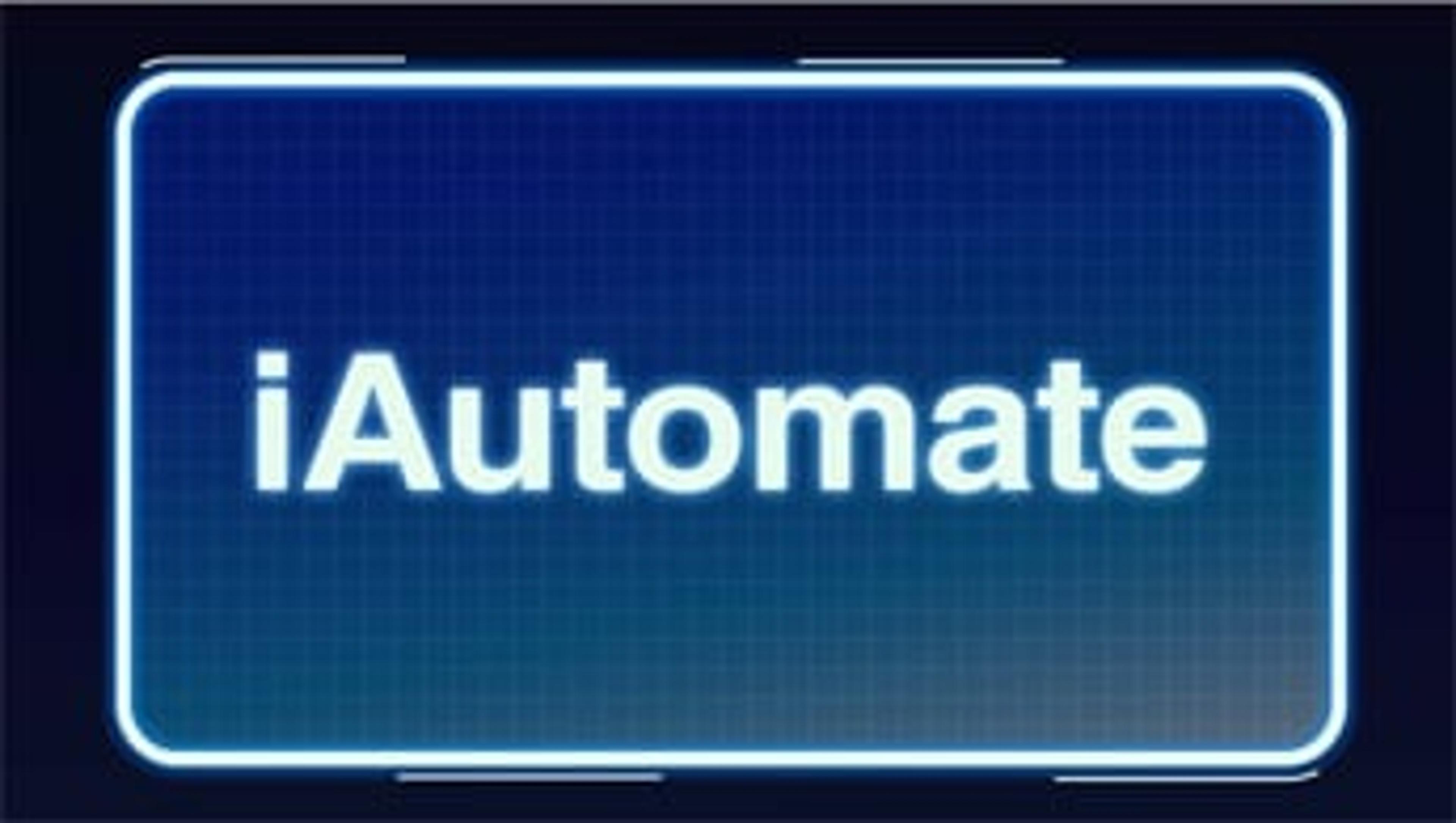 Thermo Scientific iAutomate – Automation Configuration Made Easy Thermo Scientific iAutomate – Automation Configuration Made Easy