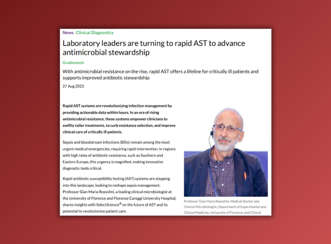 Laboratory leaders are turning to rapid AST to advance antimicrobial stewardship