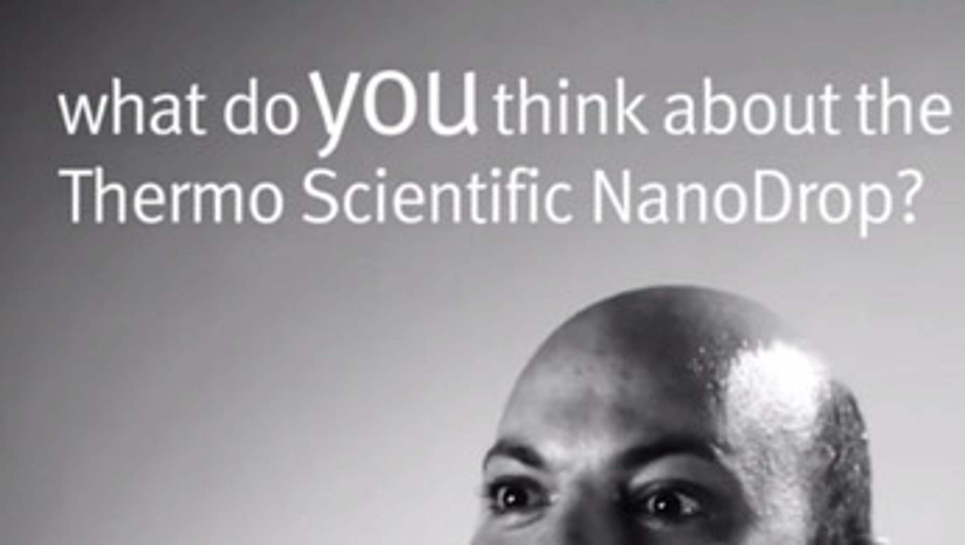 NanoDrop Products – The Scientific Community has Spoken NanoDrop Products – The Scientific Community has Spoken
