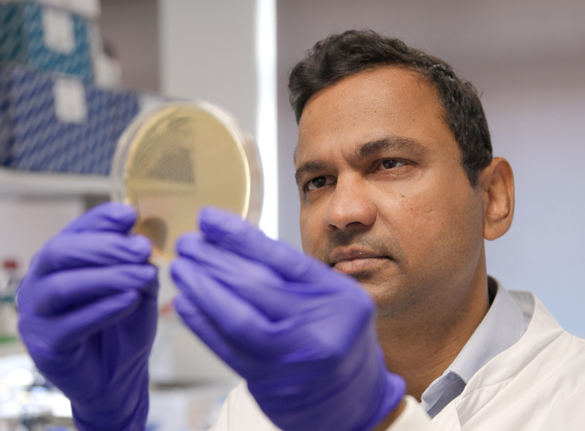 Prof. Kiran Patil in Lab, University of Cambridge