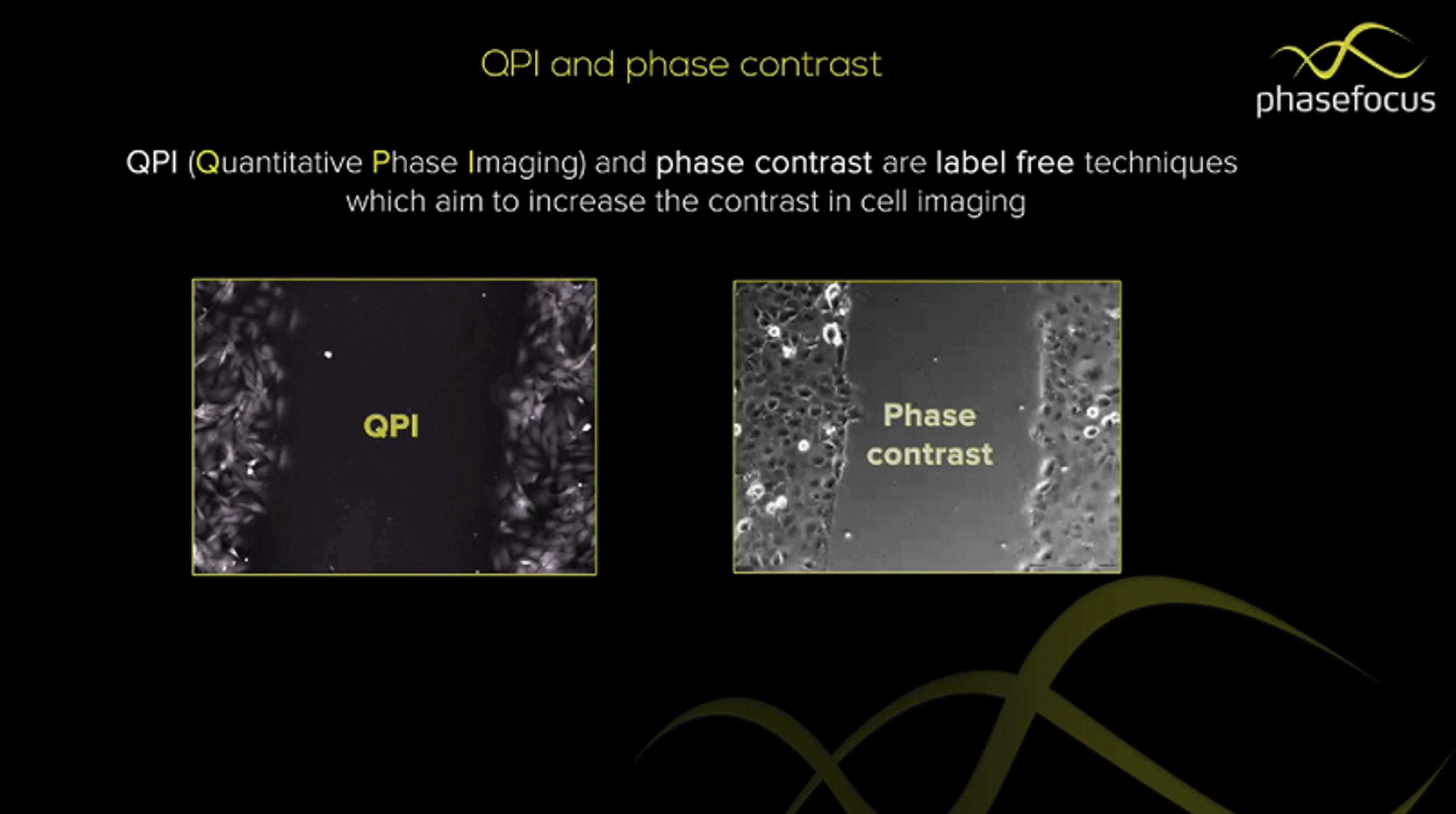 Quantitative Phase Imaging and Phase Contrast Quantitative Phase Imaging and Phase Contrast