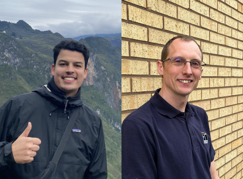 (left) Keir Smith, volunteer and catchment coordinator for the Western Sussex Rivers Trust (WSRT), (right) Matt Smith, Sales Manager at Lovibond