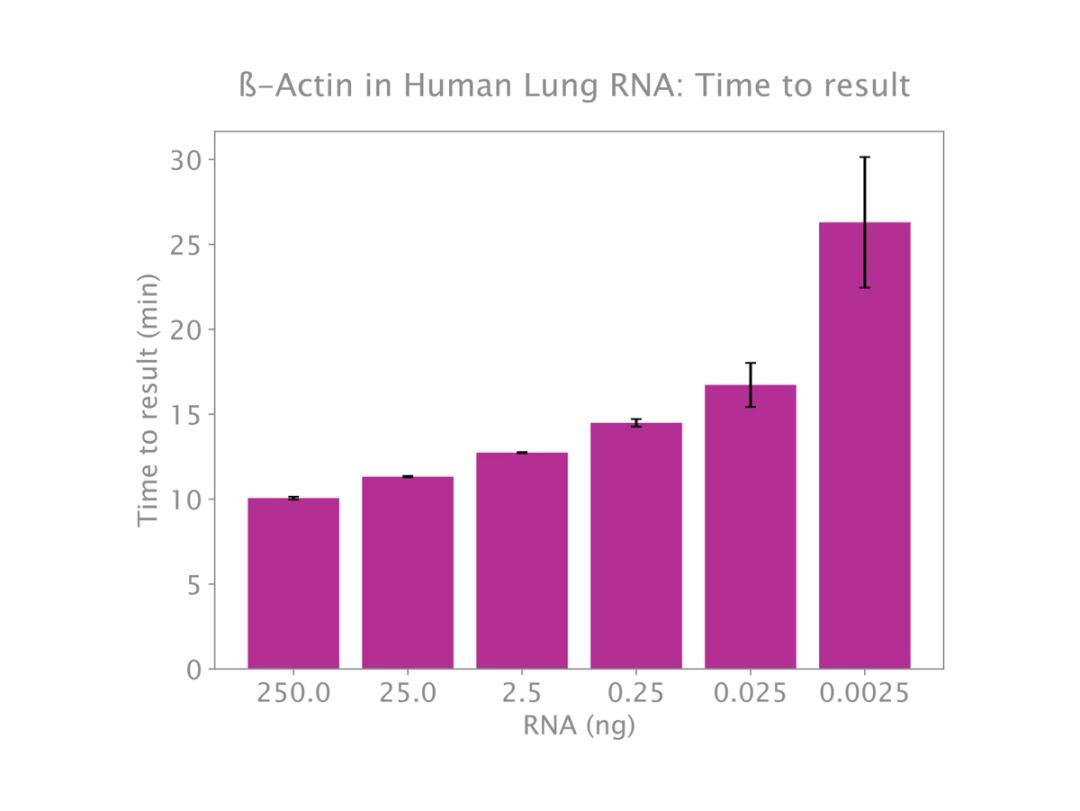 Amplification down to 2.5pg total RNA