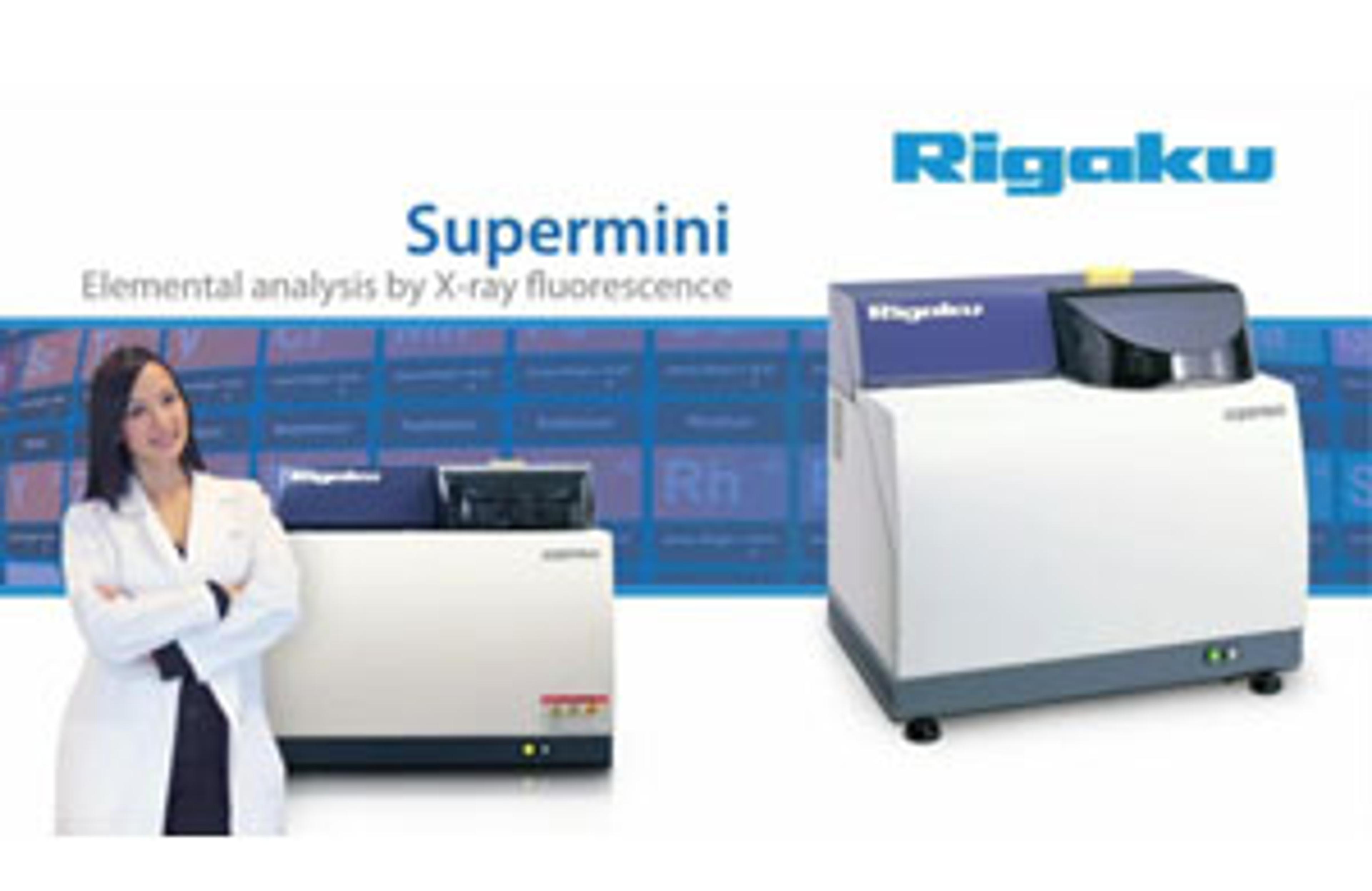 The Rigaku Supermini for Reliable Elemental Analysis The Rigaku Supermini for Reliable Elemental Analysis