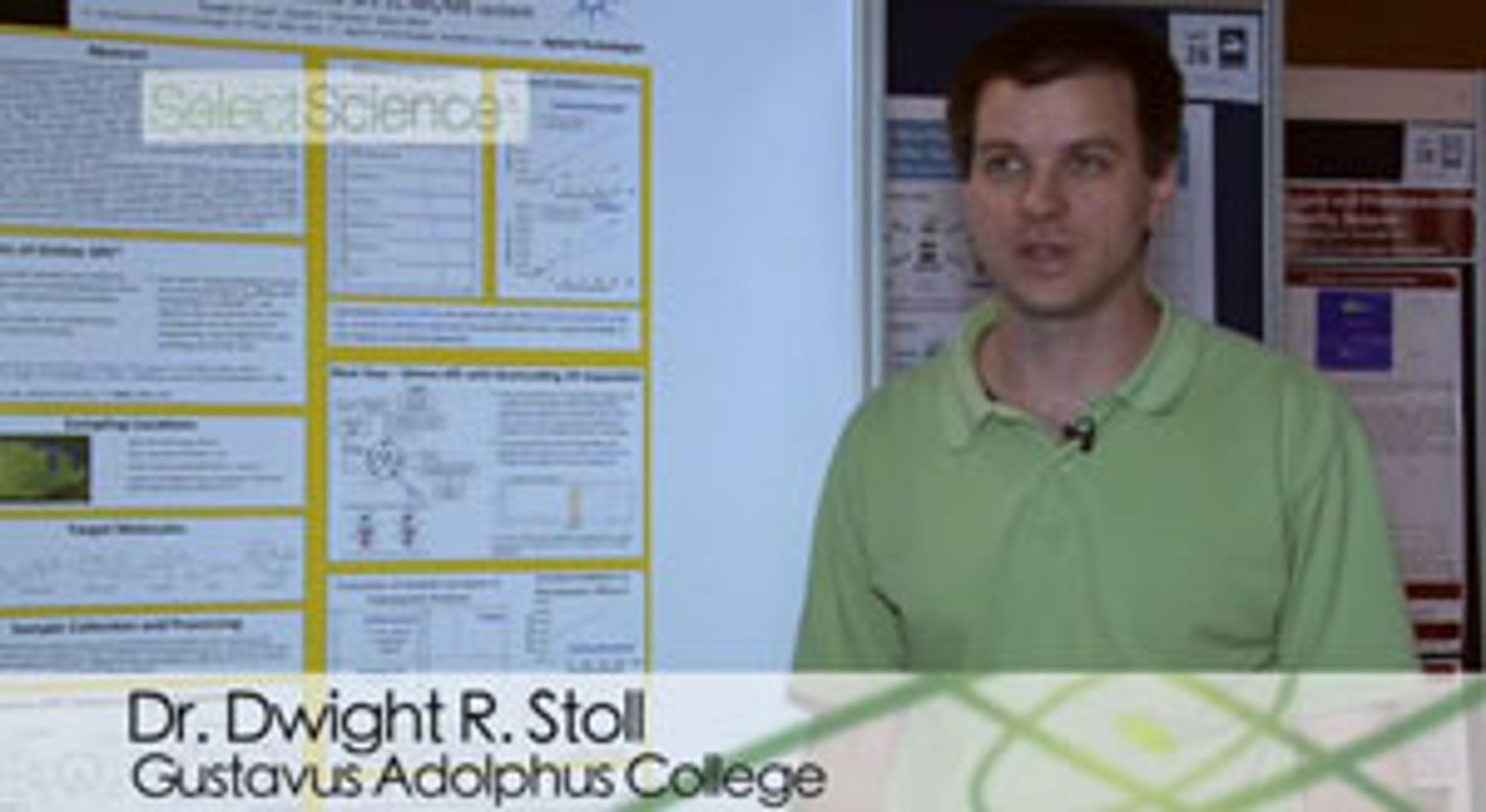 Dr. Dwight Stoll: Determination of Antibiotics in River Water and Wastewater Dr. Dwight Stoll: Determination of Antibiotics in River Water and Wastewater
