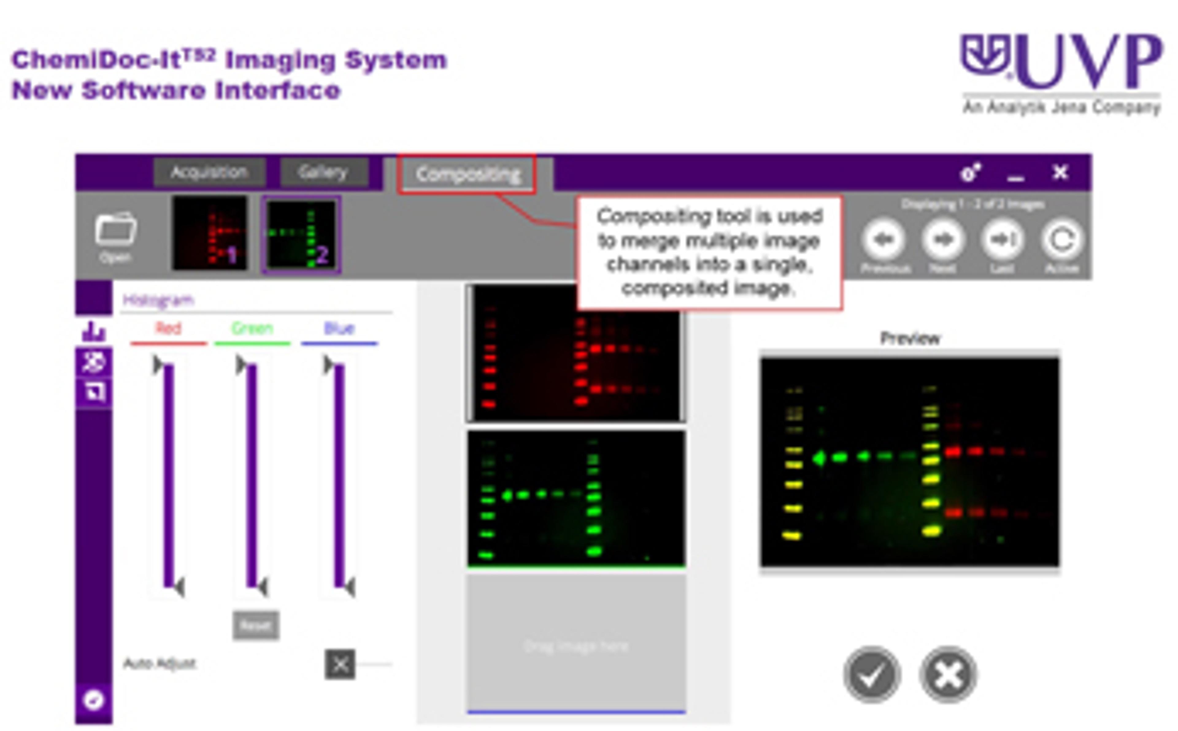 ChemiDoc-It<sup>TS2</sup> Imaging System: New Software Interface