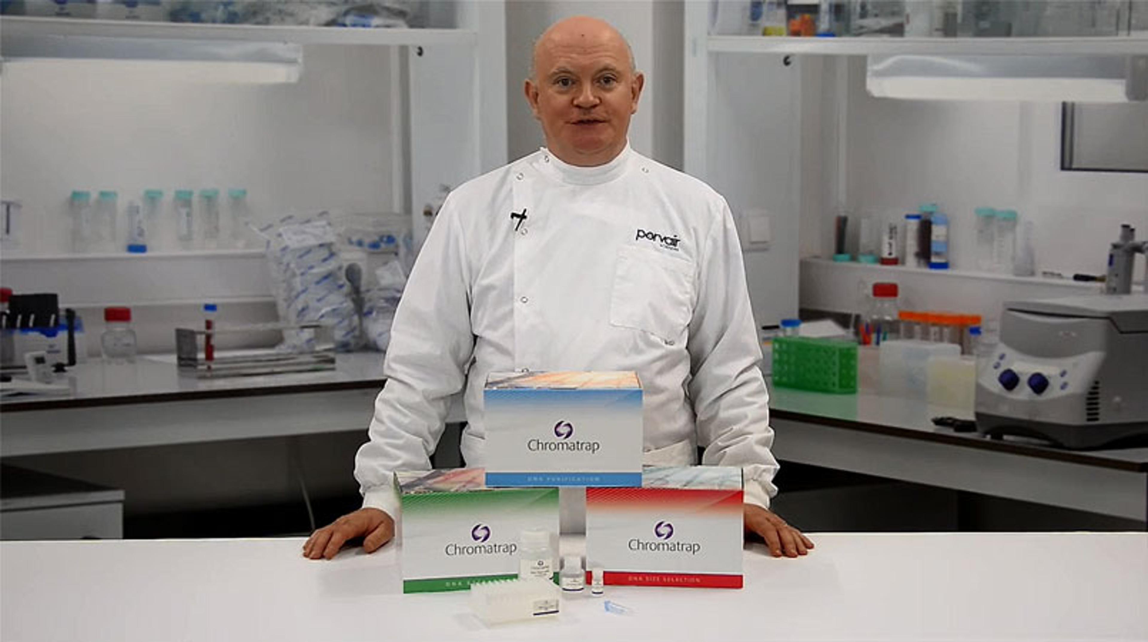 Introducing the Chromatrap solid state DNA extraction kits Introducing the Chromatrap solid state DNA extraction kits