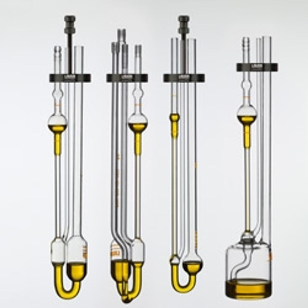 Viscometer types available w. Visco.Fix