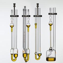 Viscometer types available w. Visco.Fix