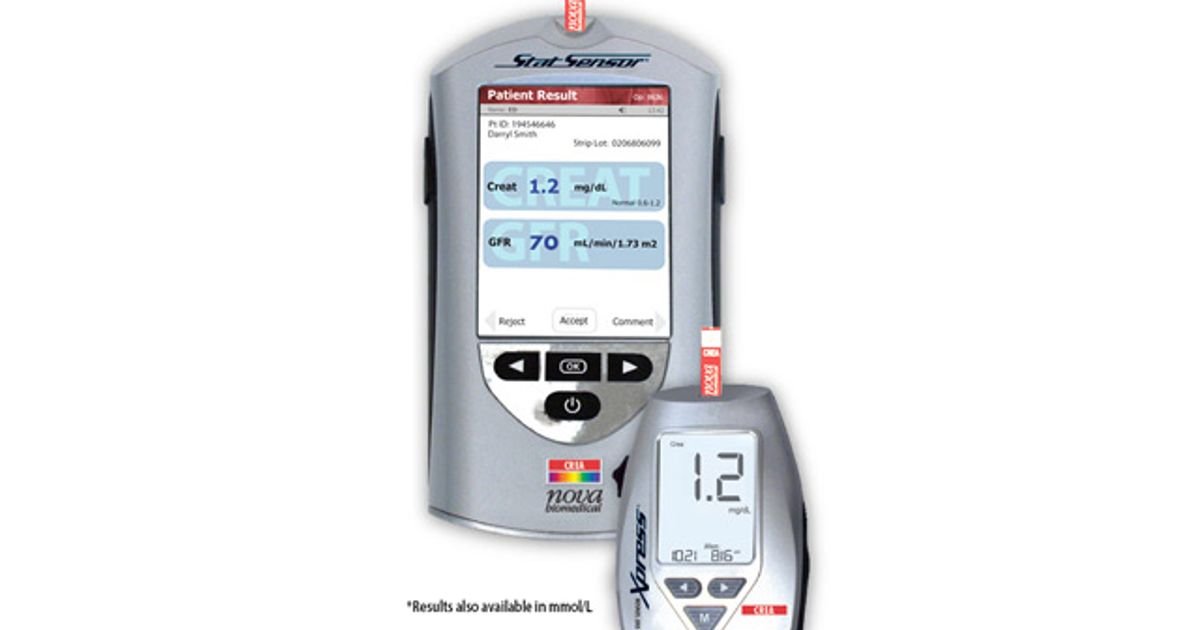 Buy StatSensor® Creatinine Point-of-Care Monitoring System Read Reviews