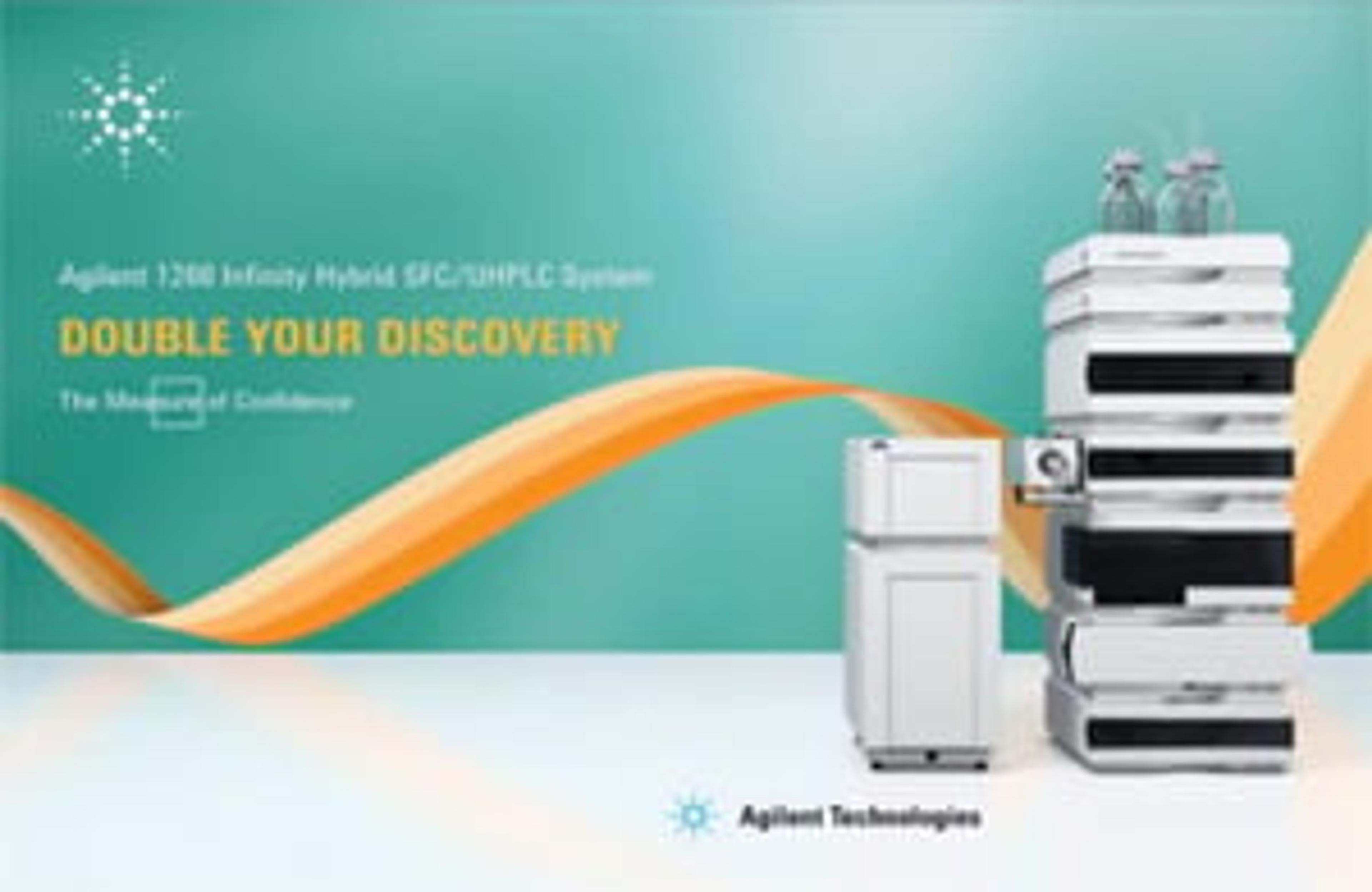 Two orthogonal separation modes in one instrument - Agilent 1260 Infinity Hybrid SFC-UHPLC System
