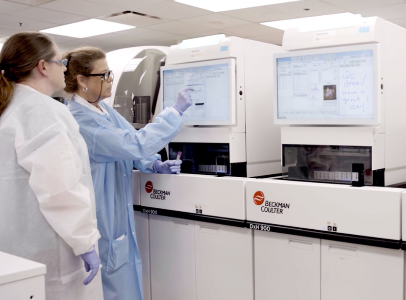 The DxH 900 Hematology Analyzer from Beckman Coulter
