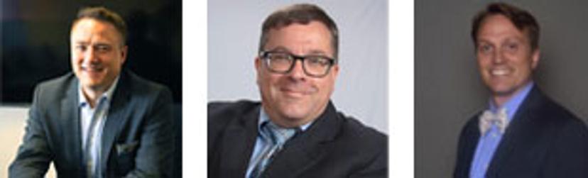 Christopher Aulin (left) Capitainer CEO, Dr. Donald Chace (middle), Senior Application and Product Specialist, Capitainer, and Dr. Timothy Garrett (right), Associate Professor in the Department of Pathology, Immunology and Laboratory Medicine at the University of Florida,
