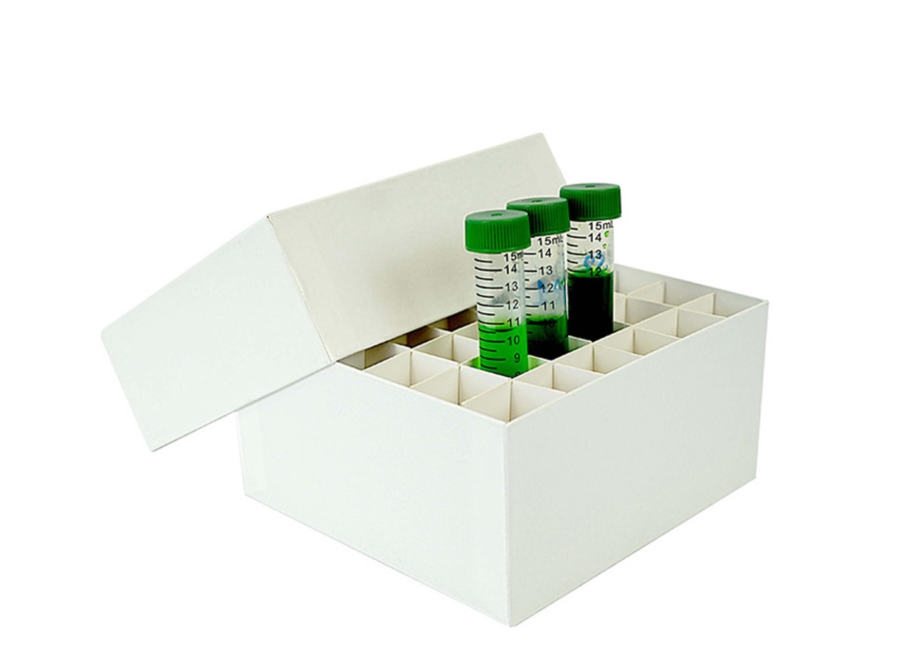 Cardboard storage boxes for centrifuge tubes - Starlab - General Lab