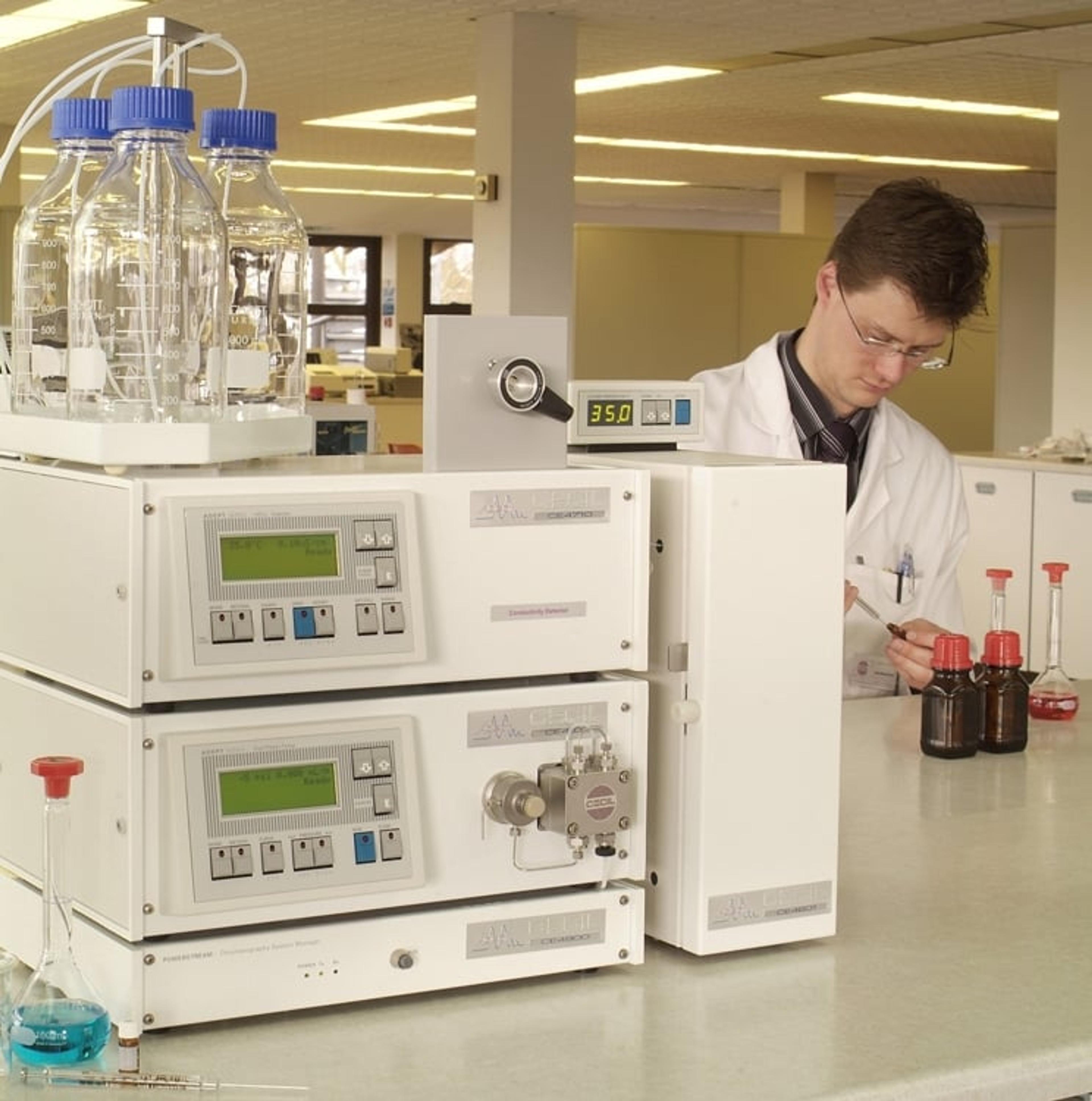 An IonQuest ion chromatography system