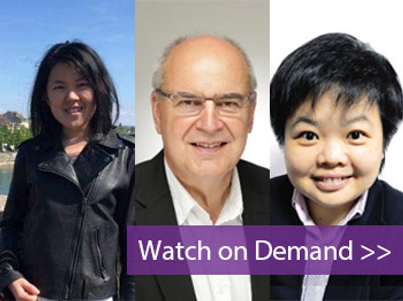Dr. Hans-Joachim Huebschmann and Gwen Lim, Specialists in automated sample preparation, and Chiew Mei Chong, Application Specialist at CTC Analytics