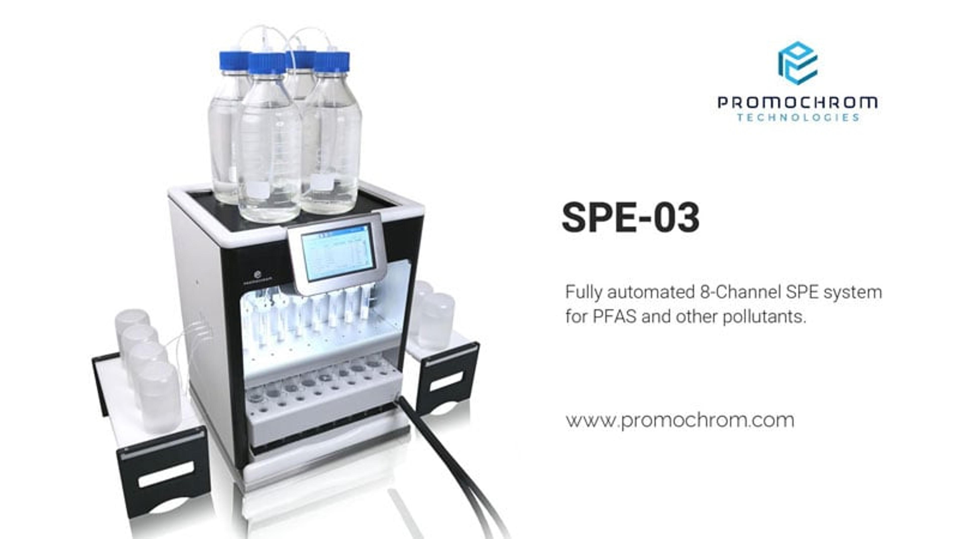 Fully automated SPE for PFAS extraction Fully automated SPE for PFAS extraction
