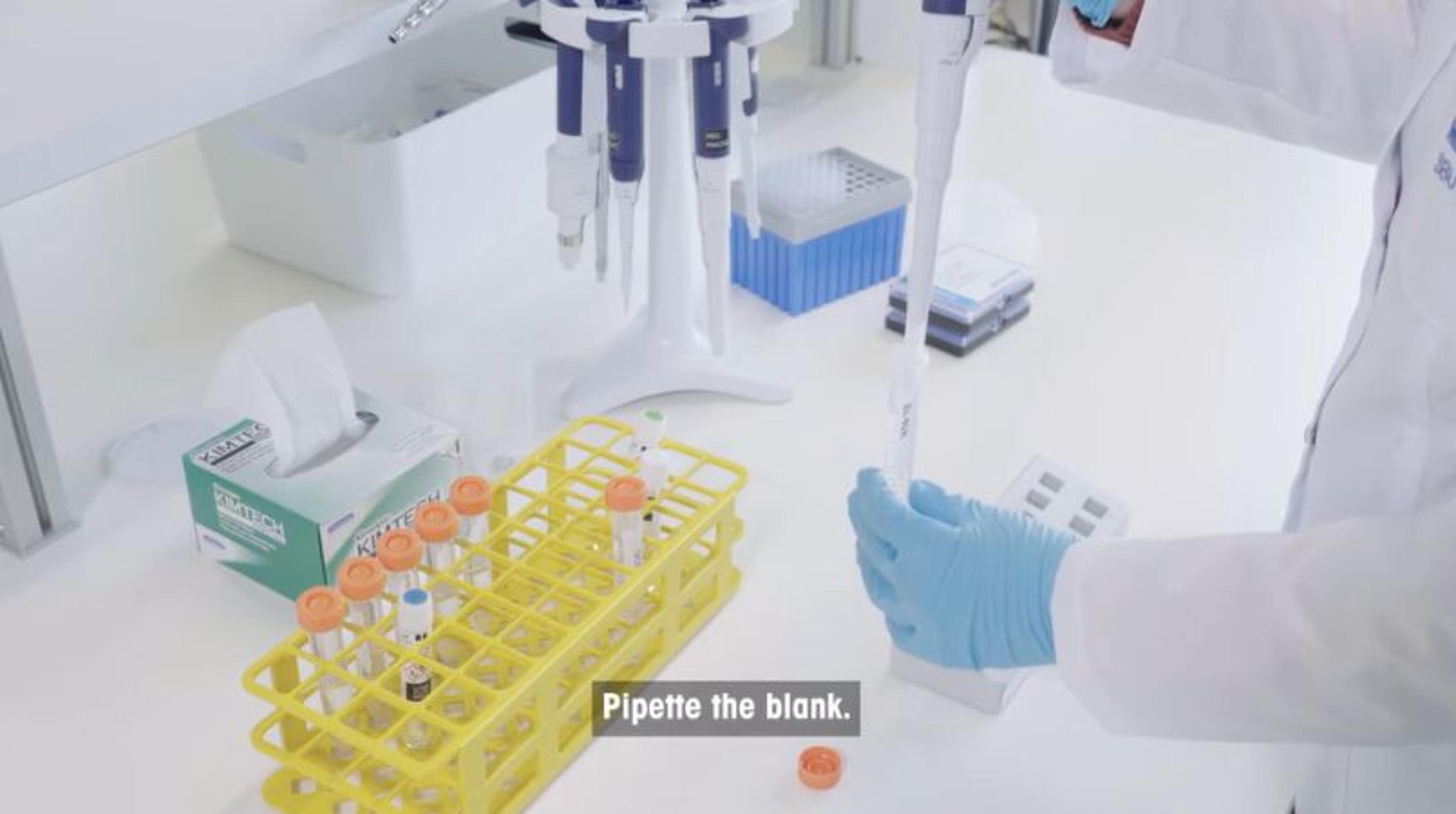 Good sample preparation with glass cuvettes Good sample preparation with glass cuvettes