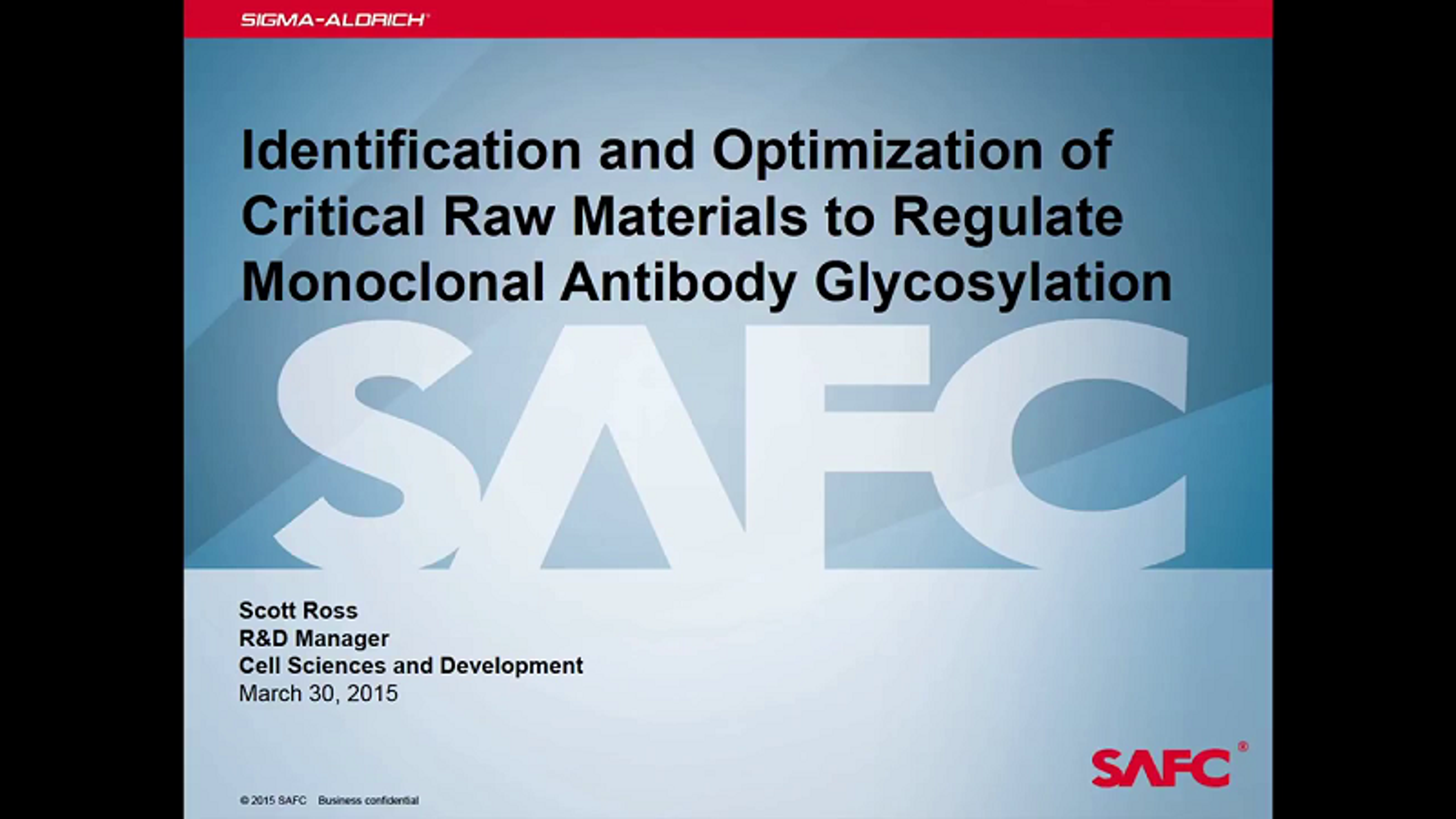 Regulating Monoclonal Antibody Glycosylation Regulating Monoclonal Antibody Glycosylation