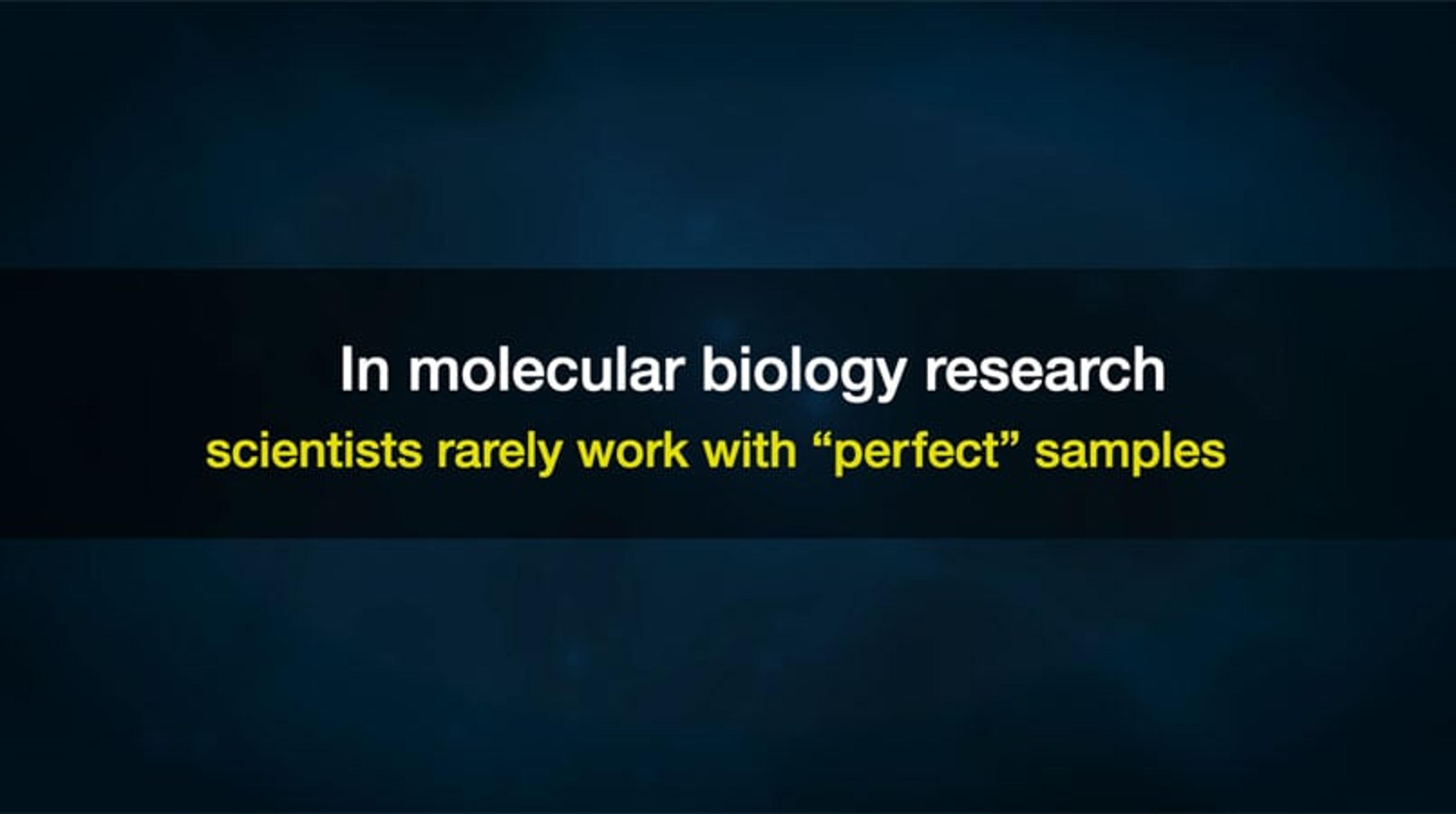 NanoDrop One Spectrophotometer finds and fixes DNA/RNA contamination NanoDrop One Spectrophotometer finds and fixes DNA/RNA contamination