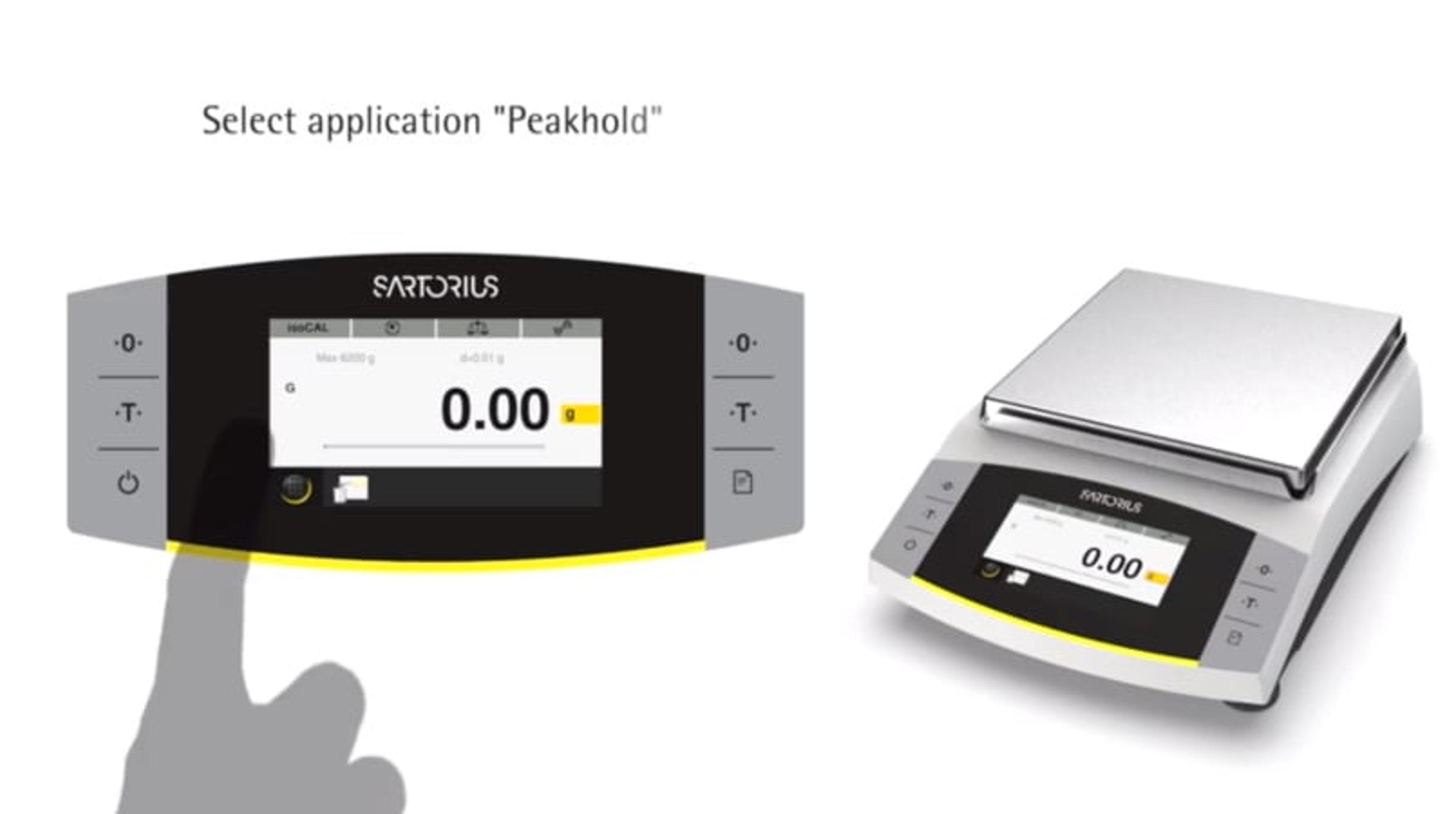 Integrated applications: Peakhold Integrated applications: Peakhold