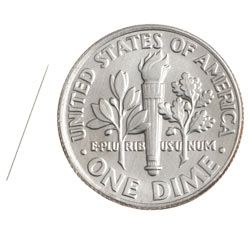 Dime fashion diameter mm