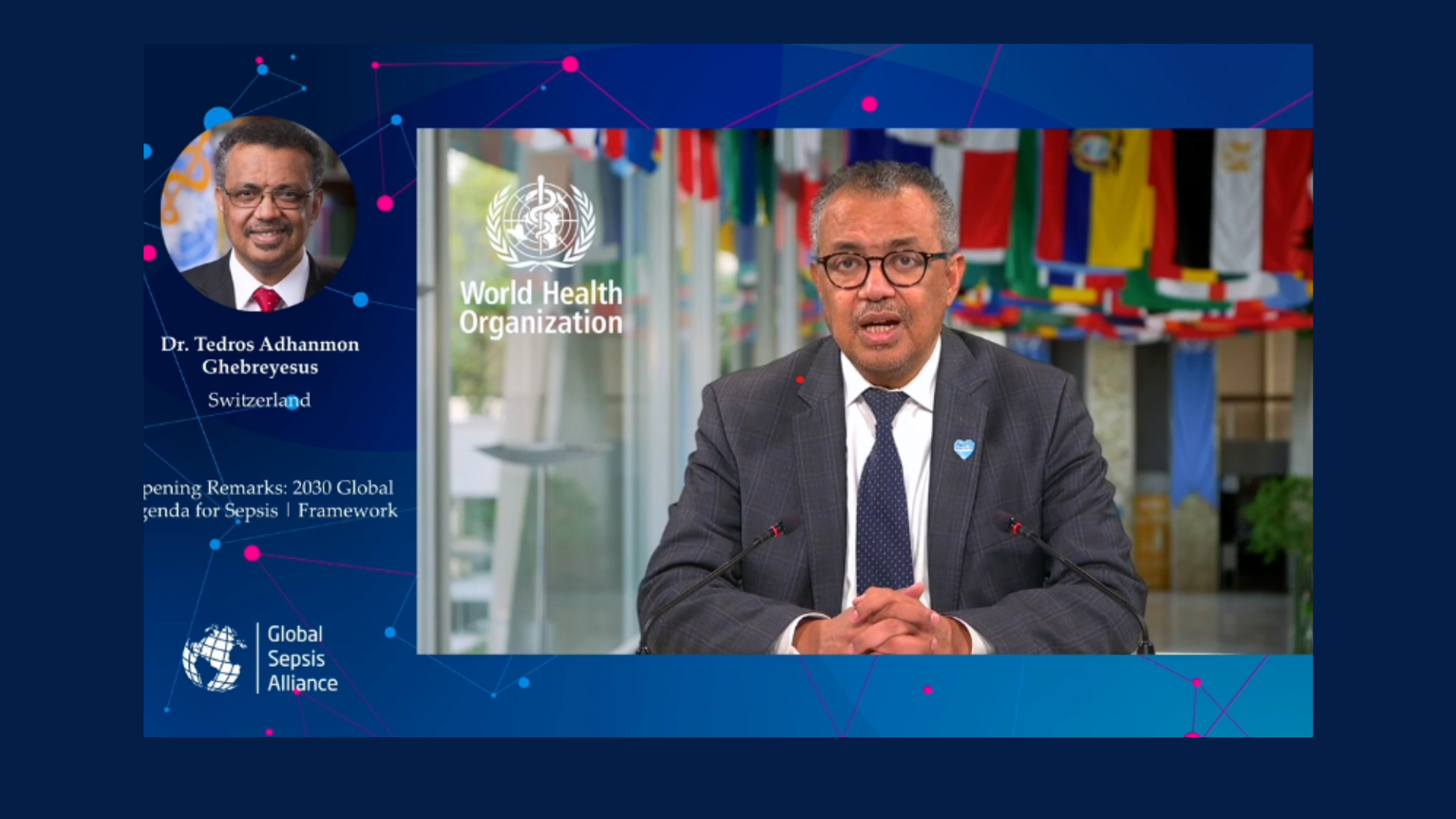 Dr. Tedros Adhanmon Ghebreyesus, Director-General of the World Health Organisation (WHO)