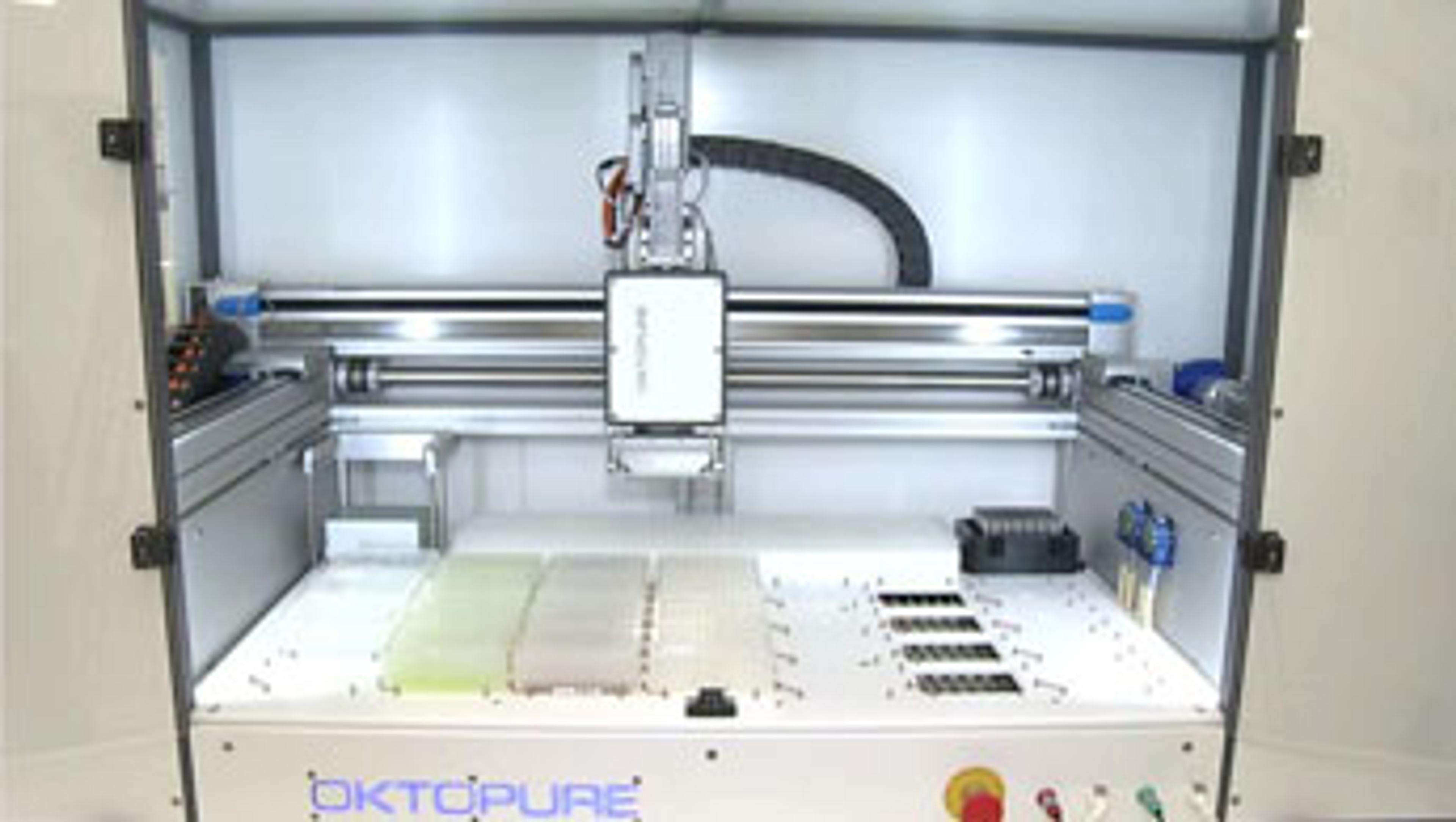 The oKtopure™ Automated sbeadex™ DNA Extraction System The oKtopure™ Automated sbeadex™ DNA Extraction System