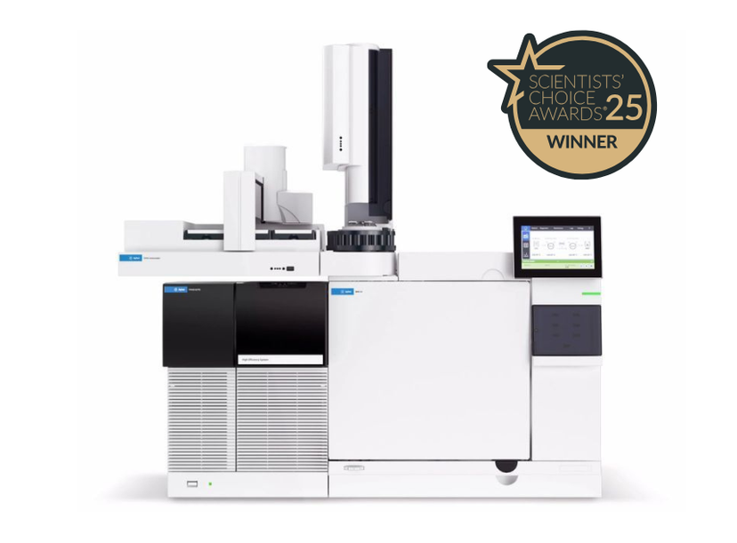7010D Triple Quadrupole GC/MS System by Agilent Technologies 2025 Scientists' Choice Awards winners badge