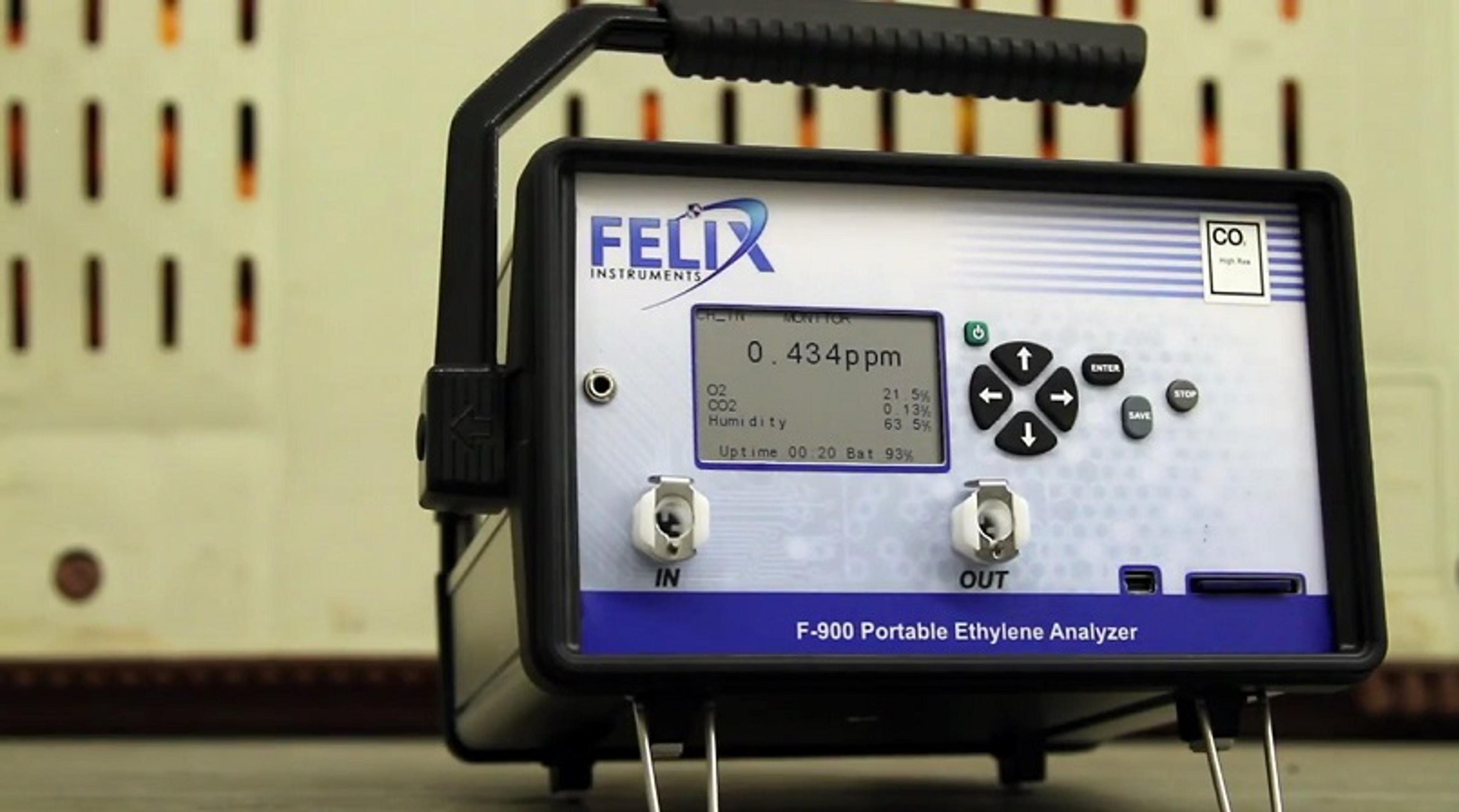 F-900 Portable Ethylene Analyzer Overview F-900 Portable Ethylene Analyzer Overview