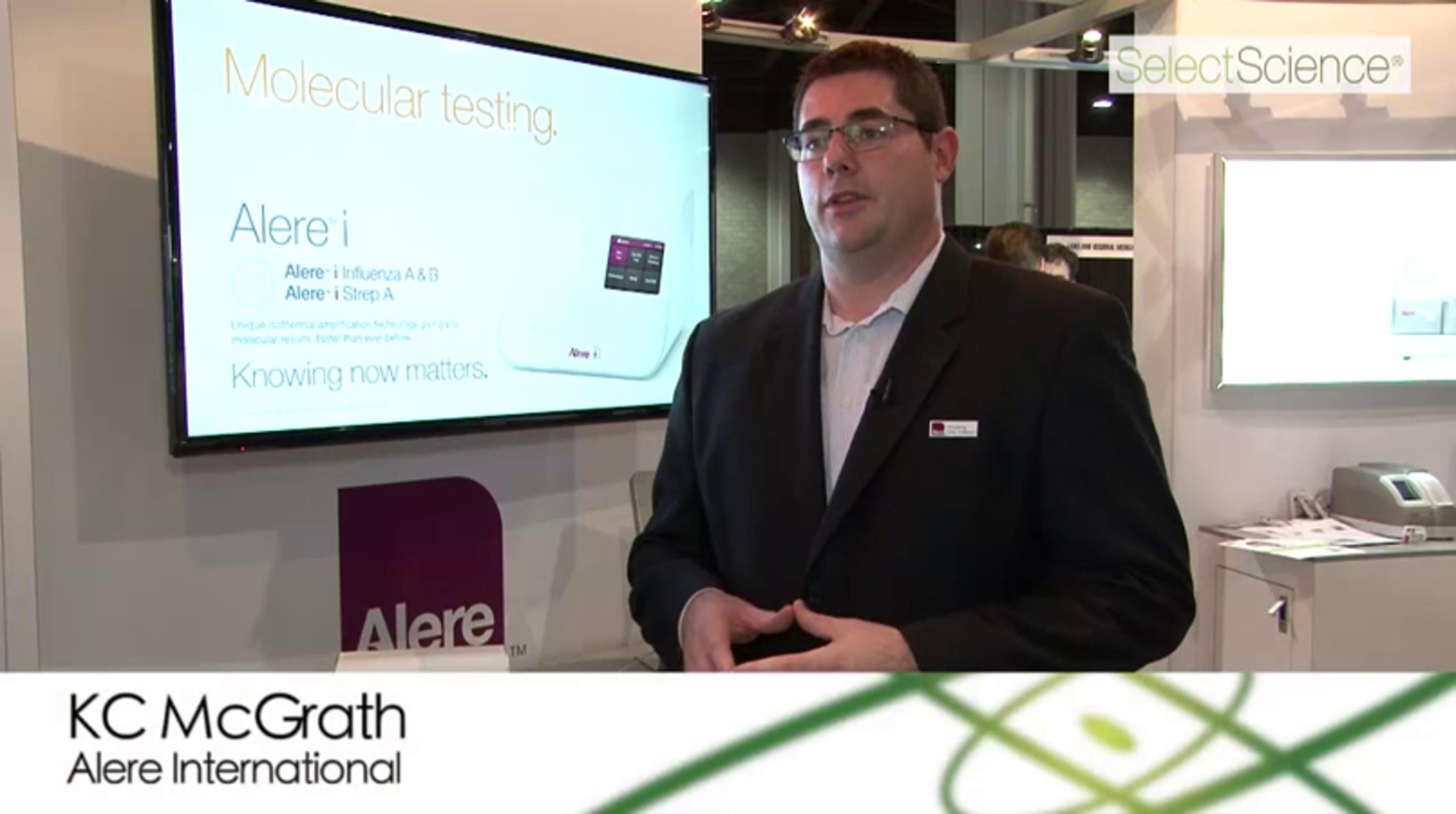Lab Quality Molecular Testing Available at the Point-of-Care: Alere at AACC 2015 Lab Quality Molecular Testing Available at the Point-of-Care: Alere at AACC 2015
