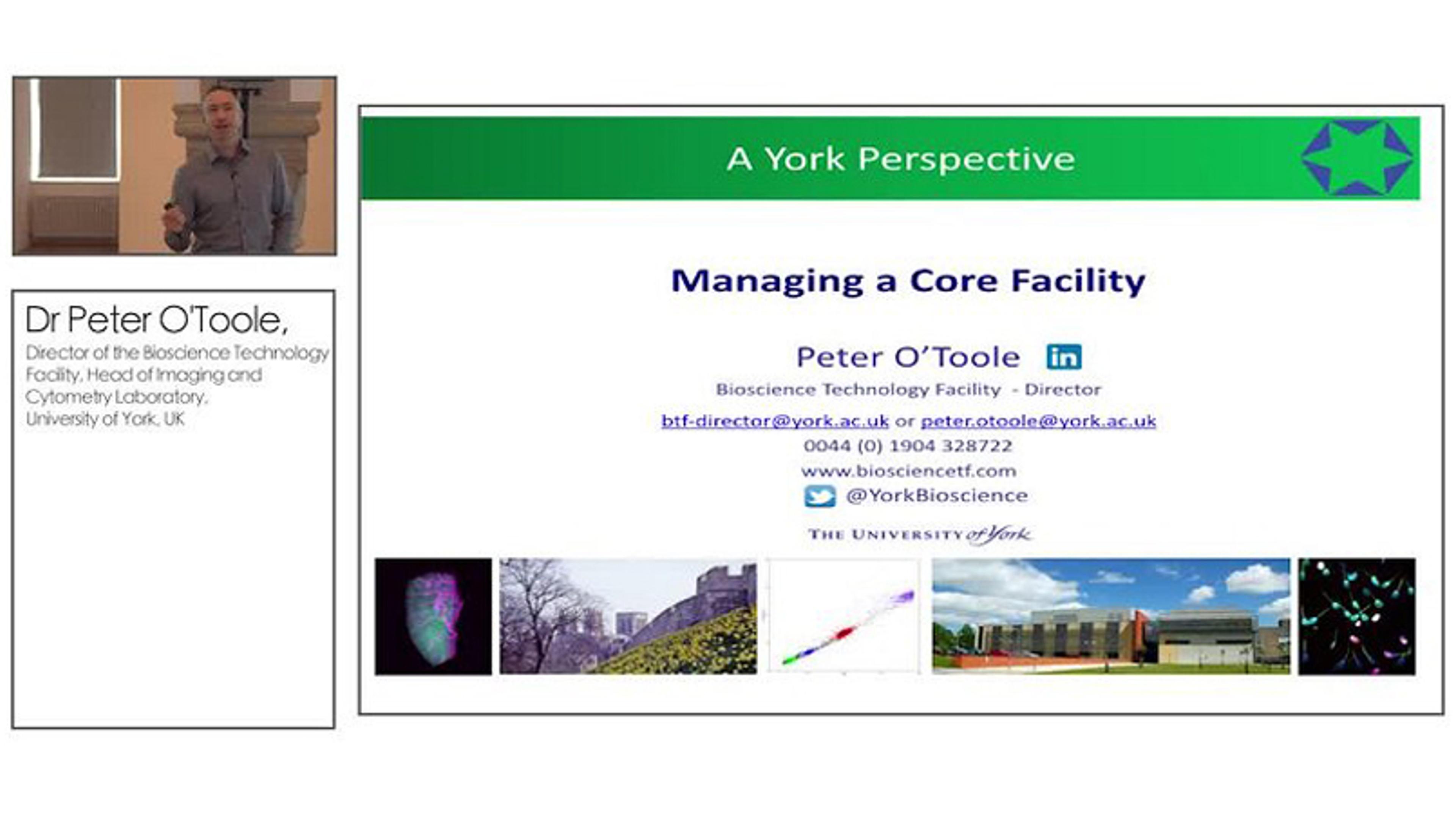 Top Tips on How to Manage a Core Facility Top Tips on How to Manage a Core Facility
