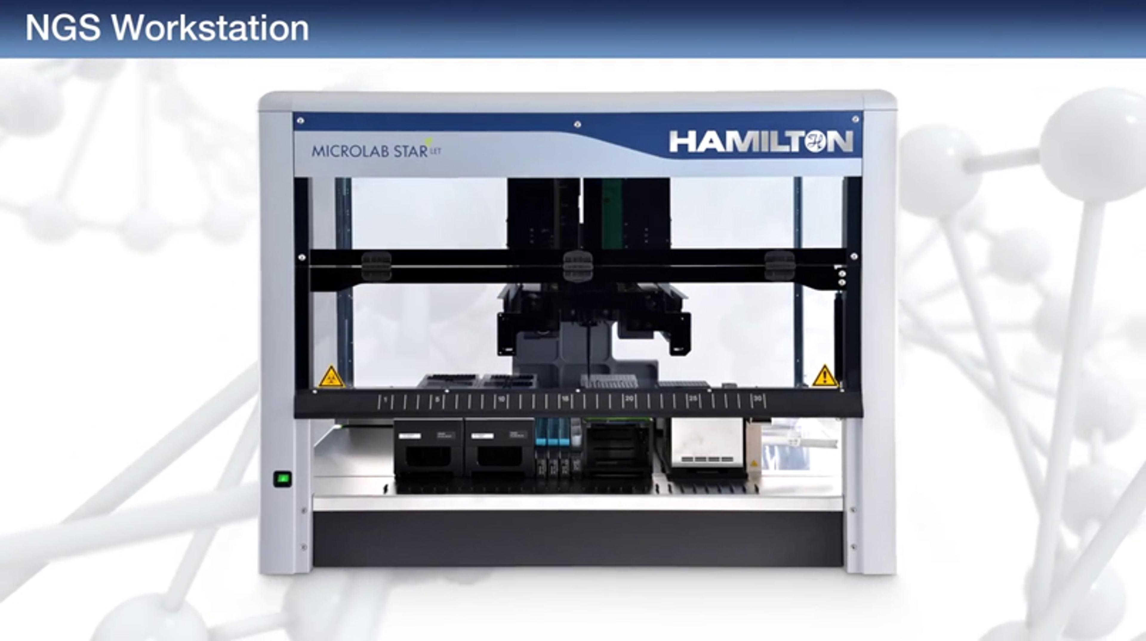 The Hamilton NGS Workstation The Hamilton NGS Workstation