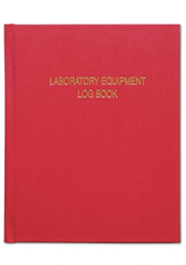 Buy Equipment Logbook Read Reviews