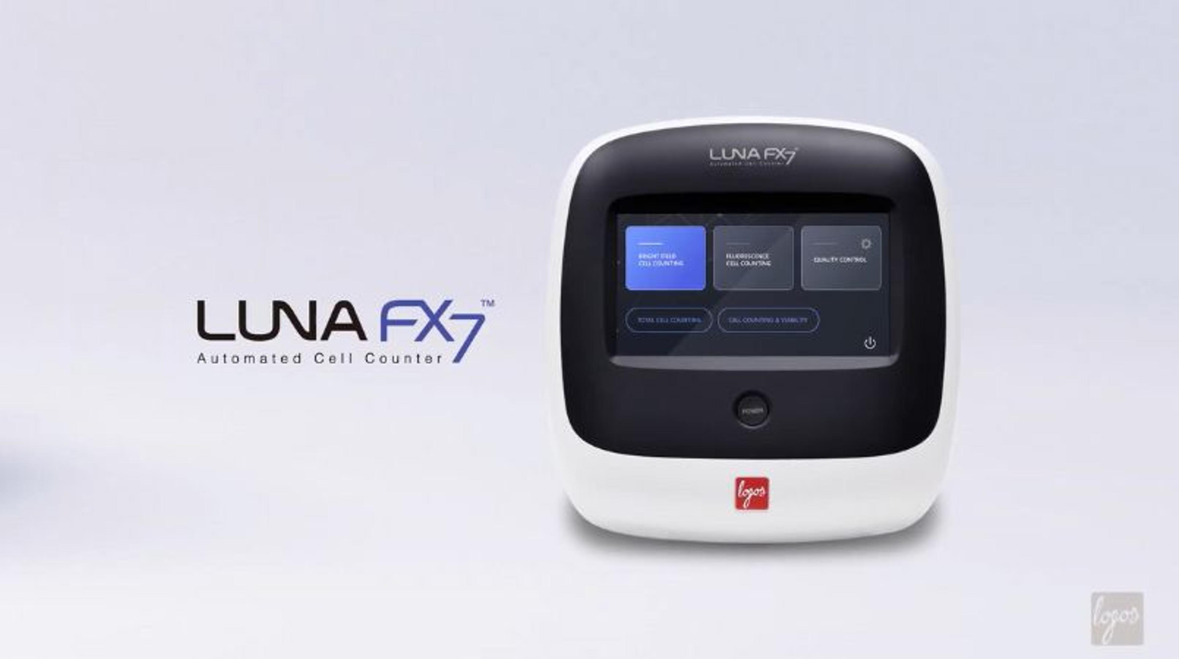 Introducing the LUNA-FX7™ Automated Cell Counter Introducing the LUNA-FX7™ Automated Cell Counter