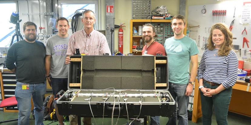 Paul shearing and collaborators at the Synchrotron