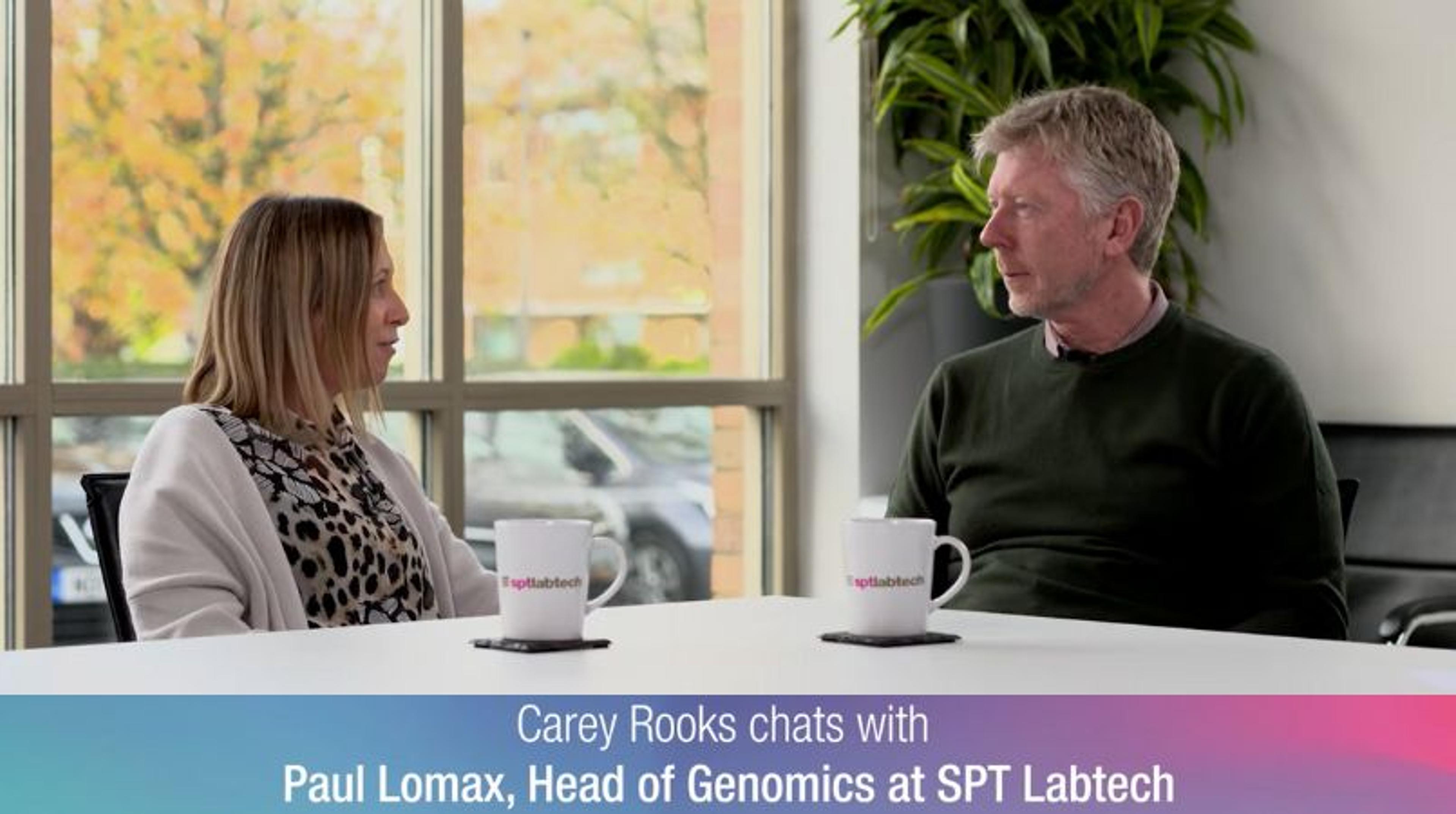 Head of genomics at SPT Labtech discusses new technological developments and opportunities for innovation Head of genomics at SPT Labtech discusses new technological developments and opportunities for innovation